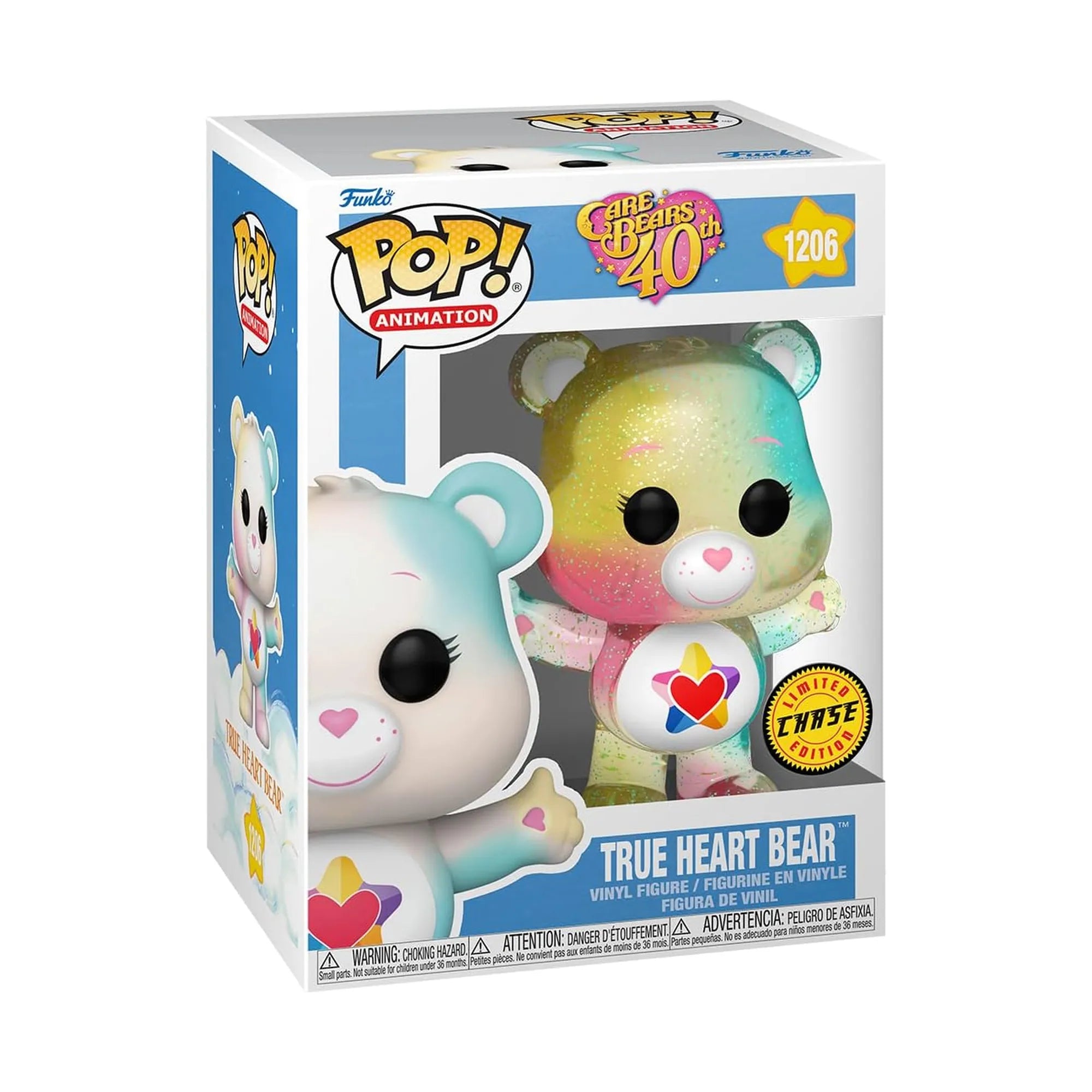 Funko Pop Care Bears True Heart Bear #1206 Chase
