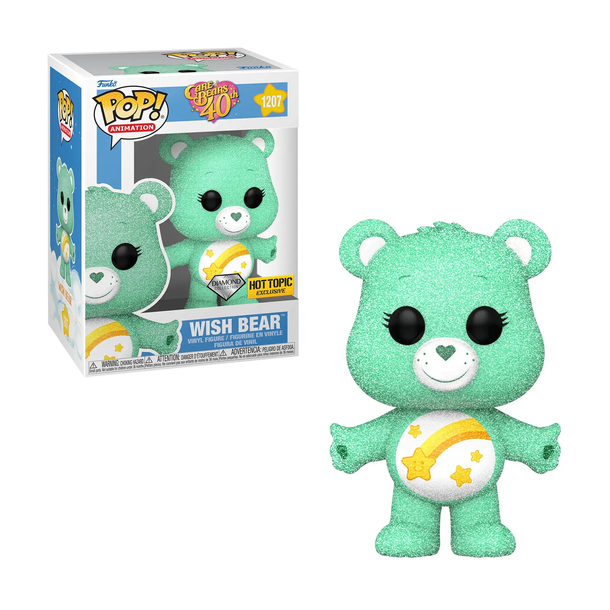 Funko Pop Care Bears Wish Bear #1207 Exclusivo