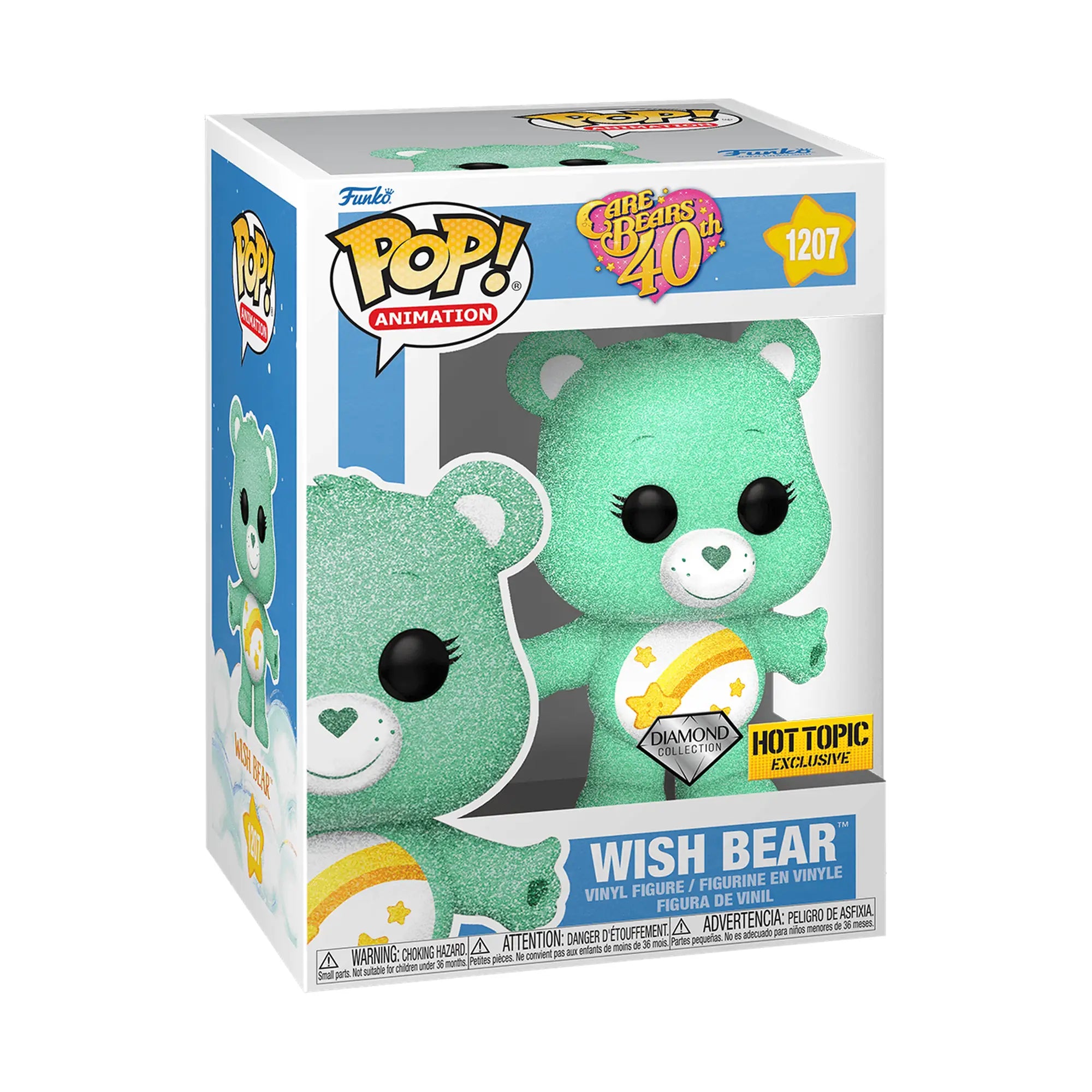 Funko Pop Care Bears Wish Bear #1207 Exclusivo