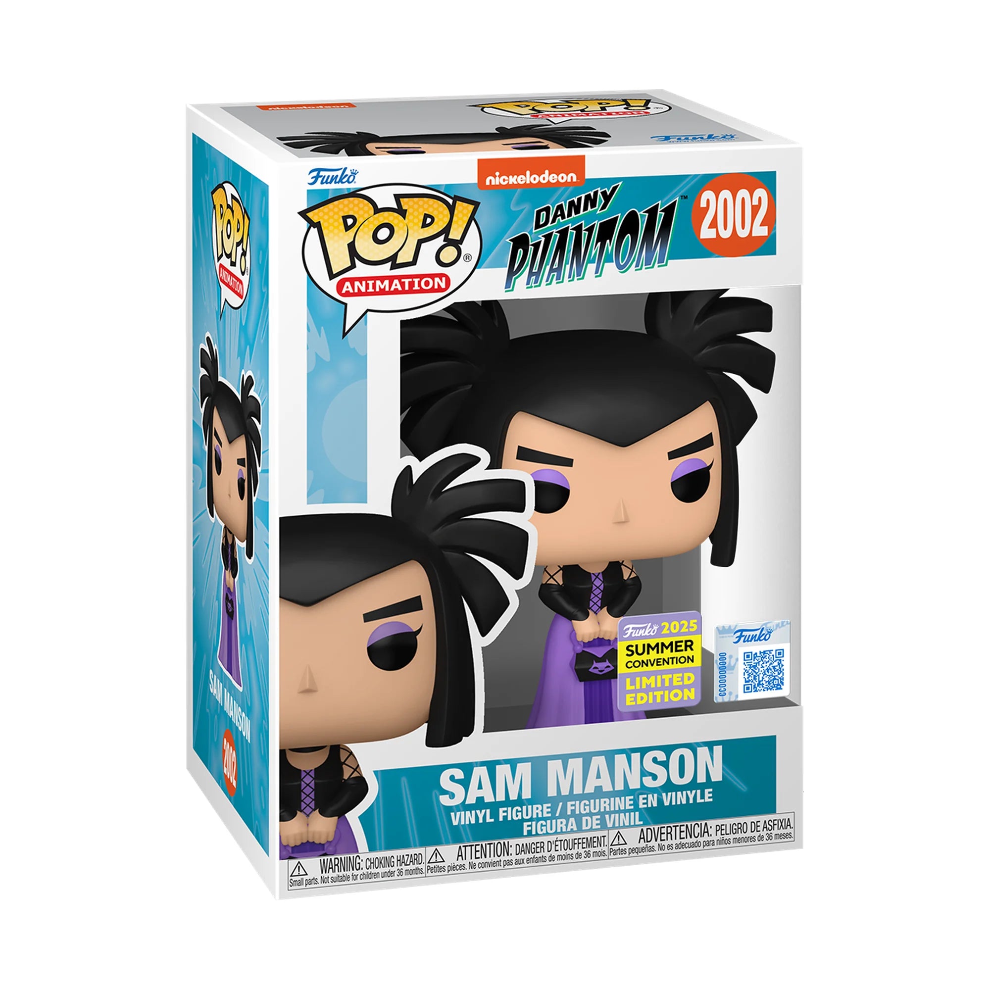 Funko Pop Nickelodeon Sam Manson #2002 Exclusivo