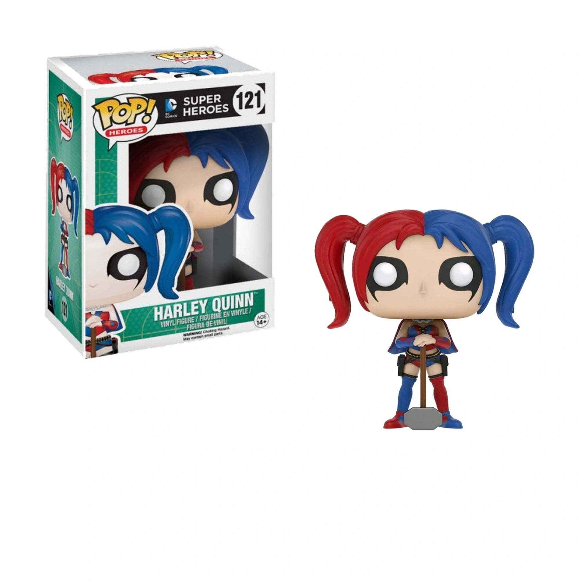 Funko Pop DC Super Heroes Harley Quinn #121 Exclusivo
