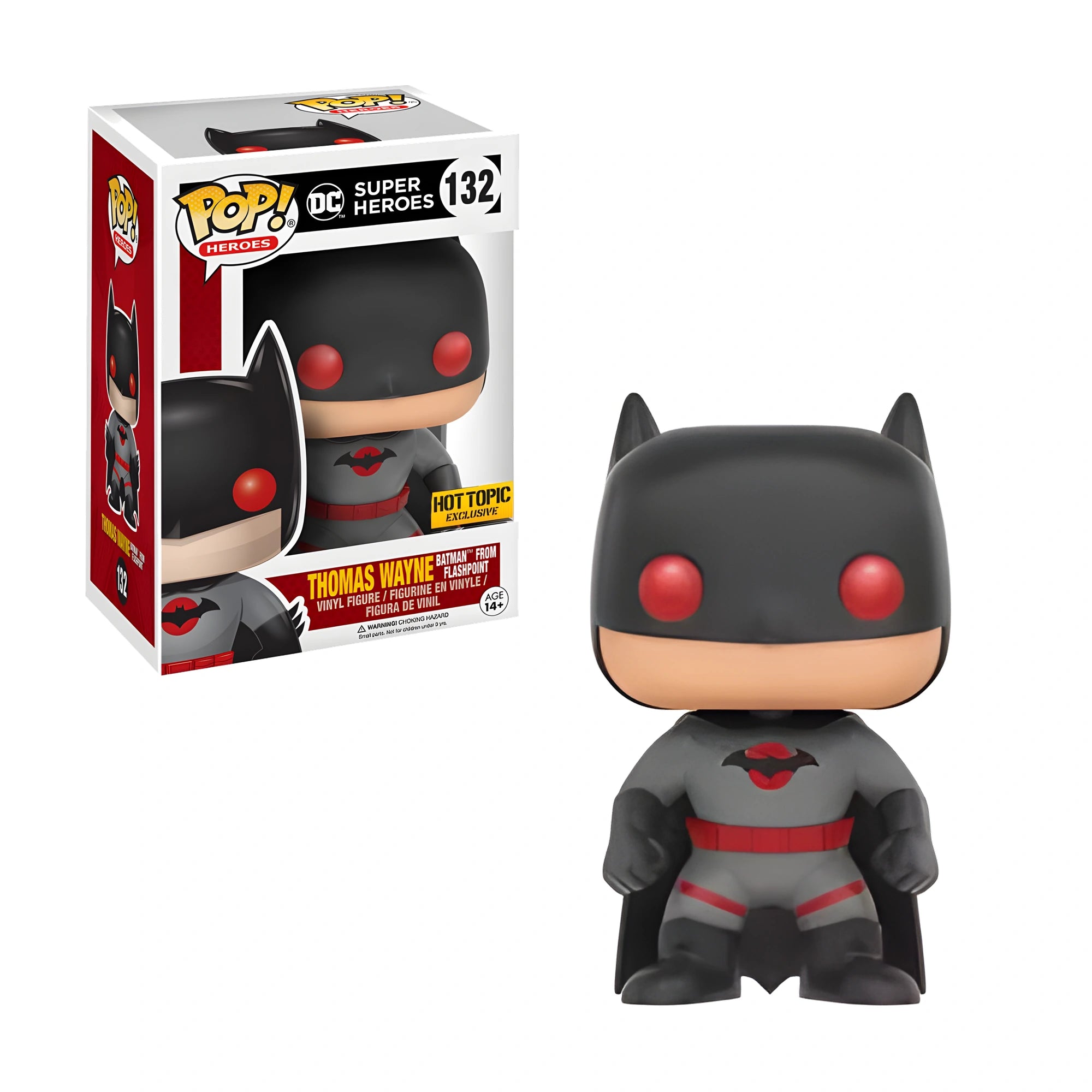 Funko Pop DC Super Heroes Thomas Wayne #132 Exclusivo