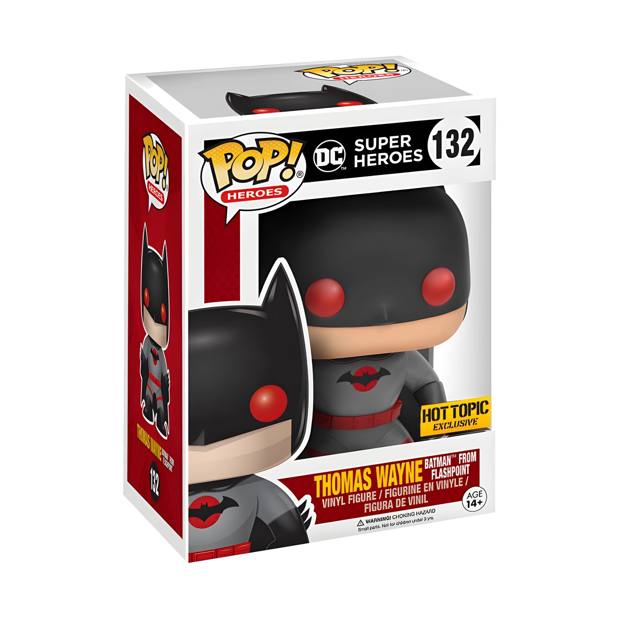 Funko Pop DC Super Heroes Thomas Wayne #132 Exclusivo