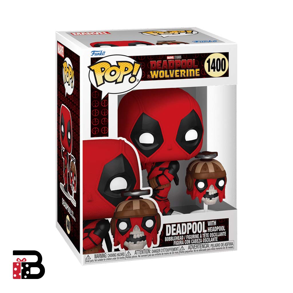 Funko Pop Marvel - Deadpool con Headpool 1400