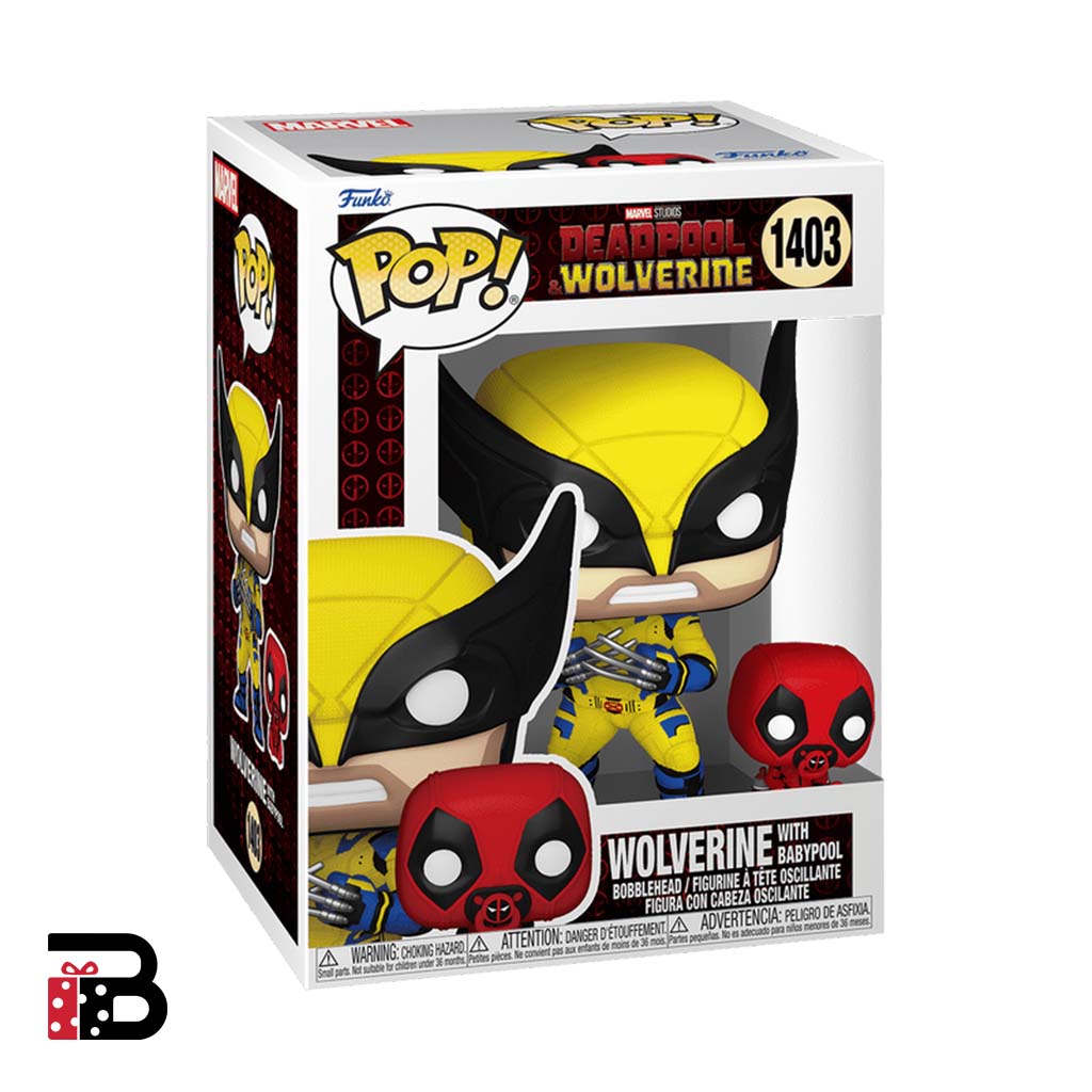 Funko Pop Marvel - Wolverine con Babypool 1403