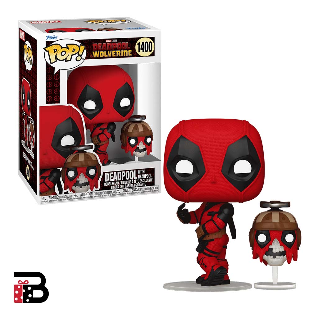 Funko Pop Marvel - Deadpool con Headpool 1400