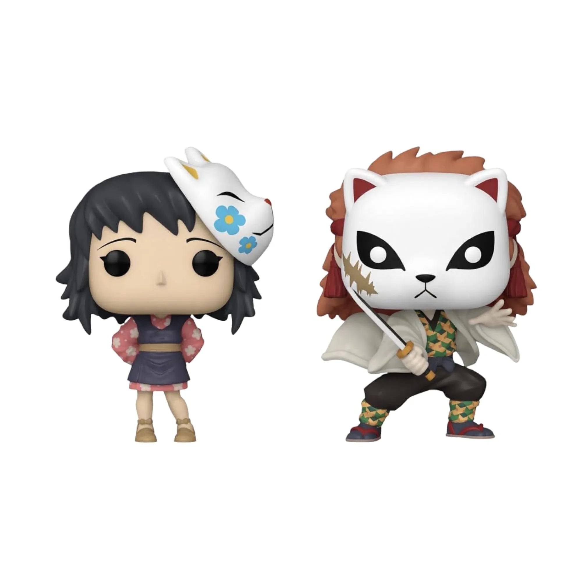 Funko Pop Demon Slayer Makomo & Sabito 2 Pack Exclusivo