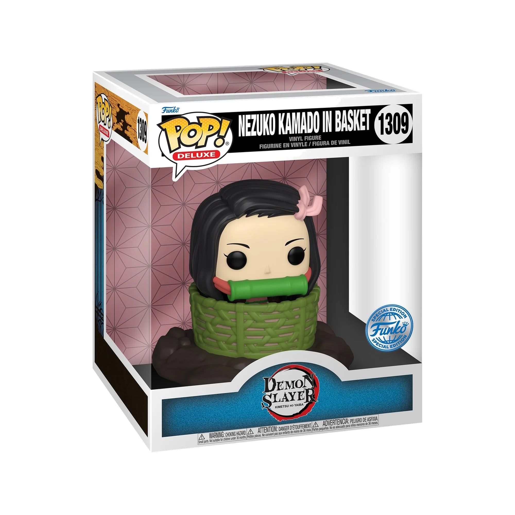Funko Pop Demon Slayer Nezuko Kamado in Basket #1309 en caja original