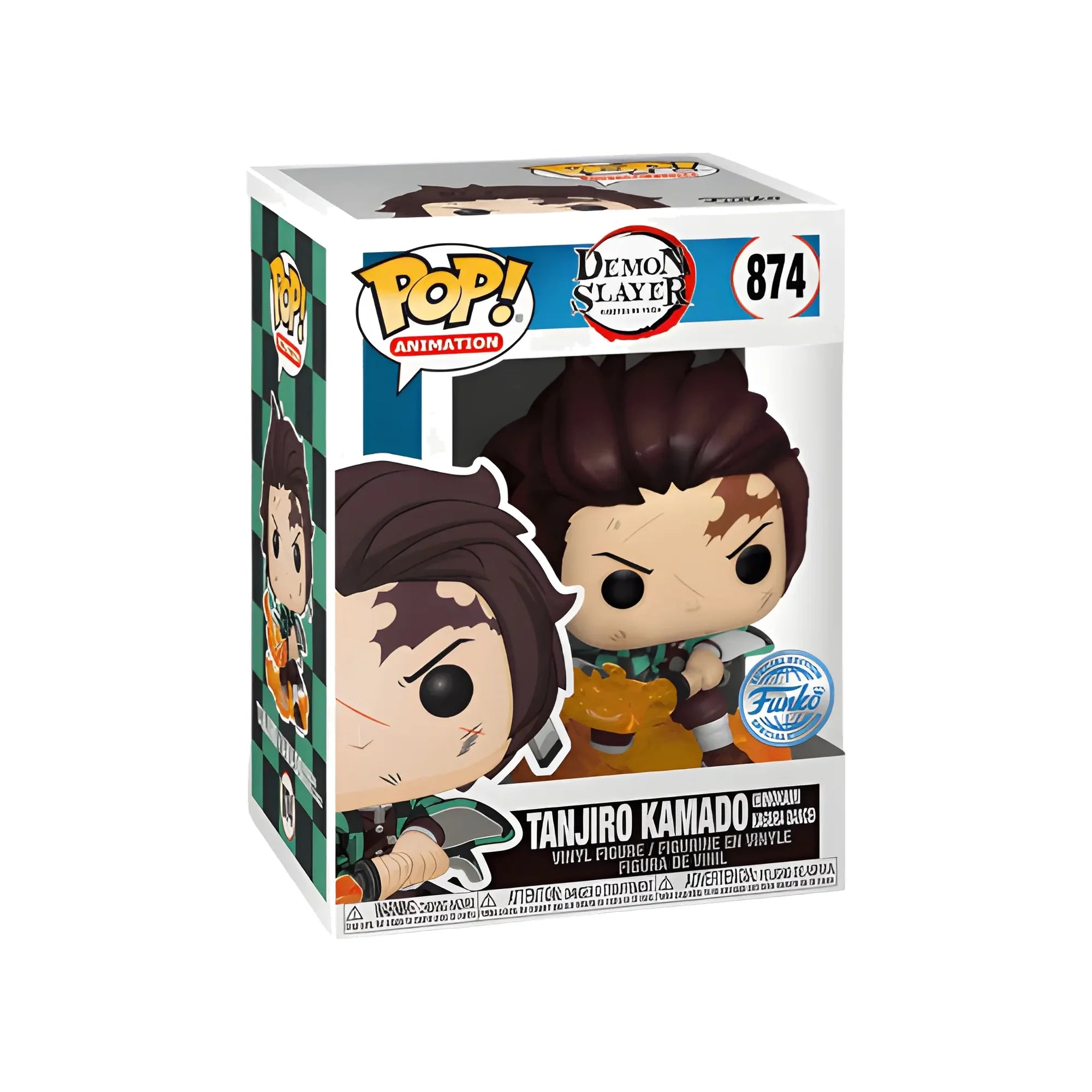 Funko Pop Demon Slayer Tanjiro Kamado #874 Exclusivo en caja original