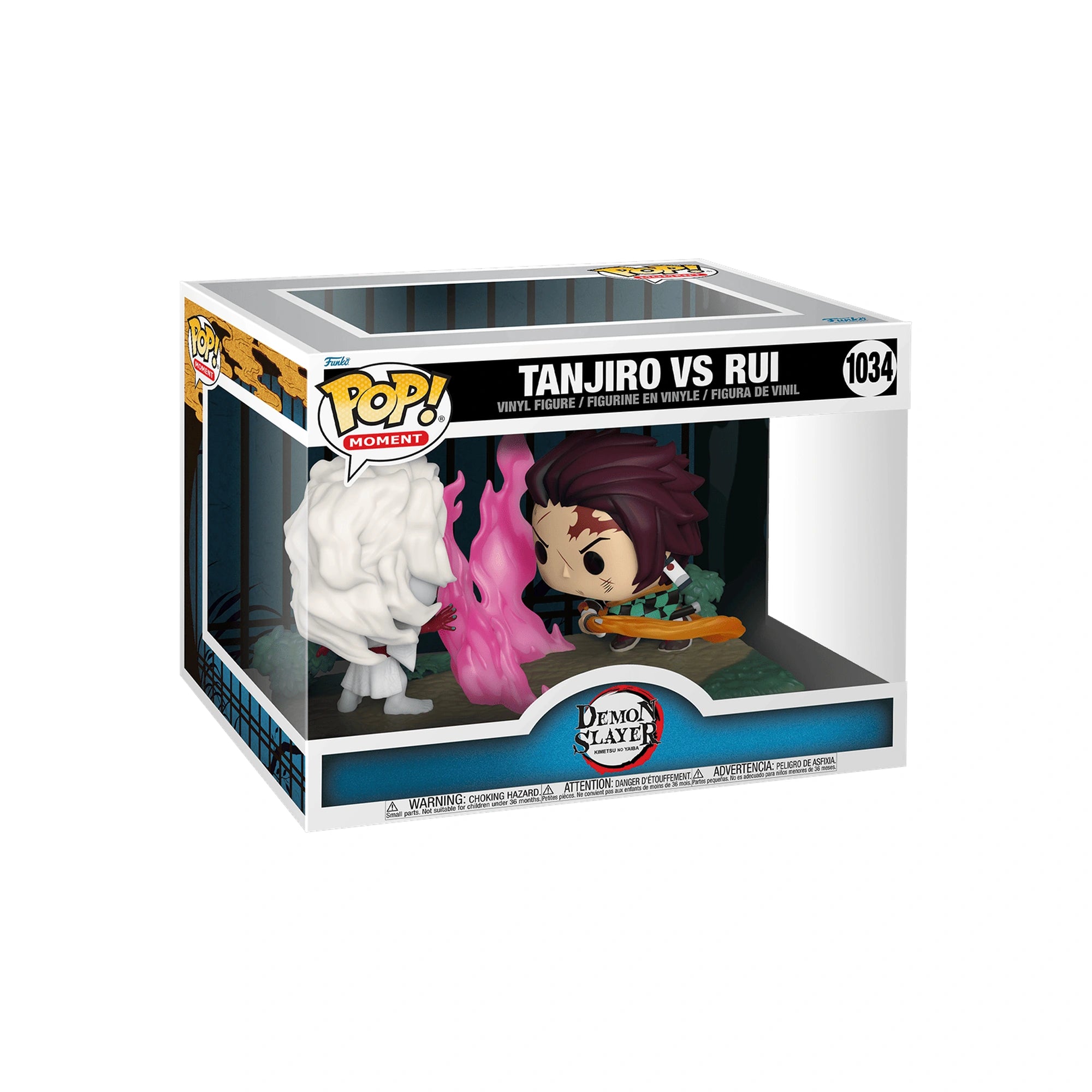 Funko Pop Demon Slayer Tanjiro vs Rui #1034 en caja origina