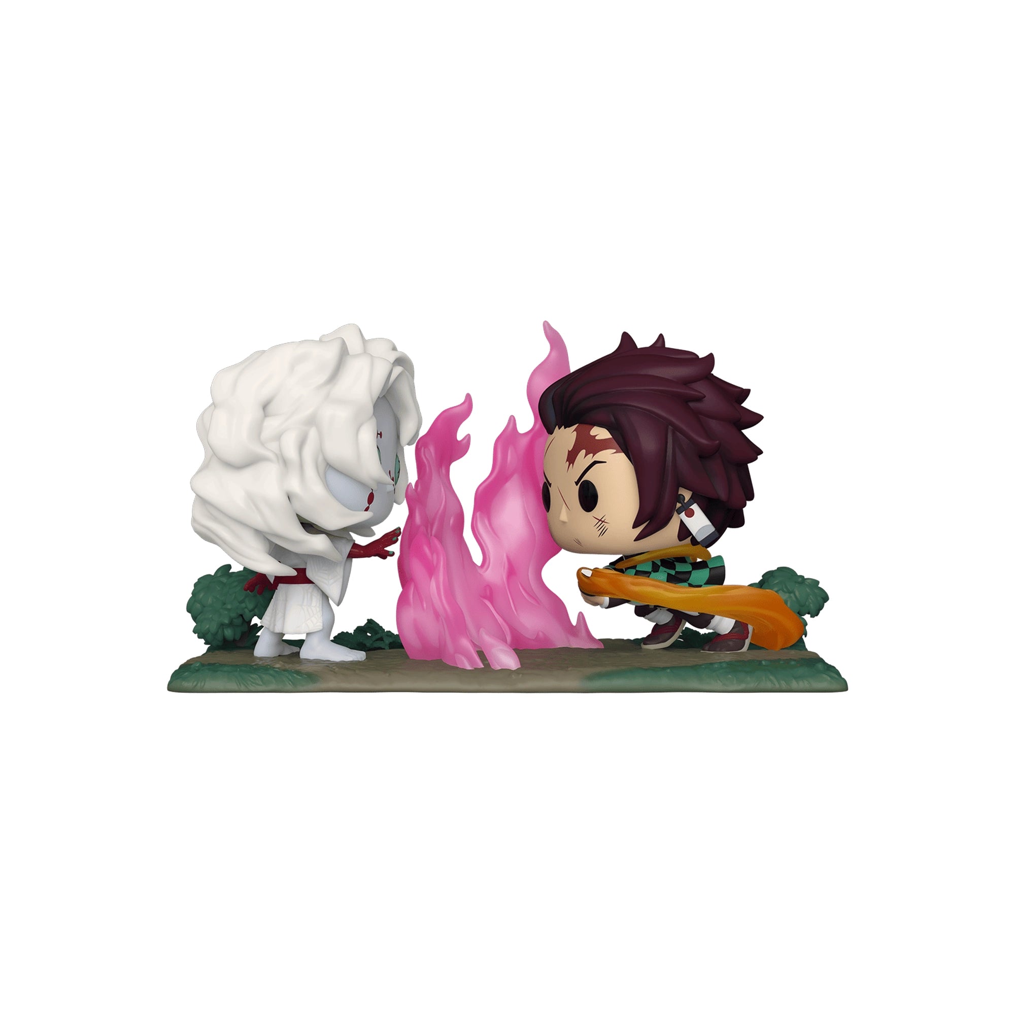 Funko Pop Demon Slayer Tanjiro vs Rui #1034 fuera de caja