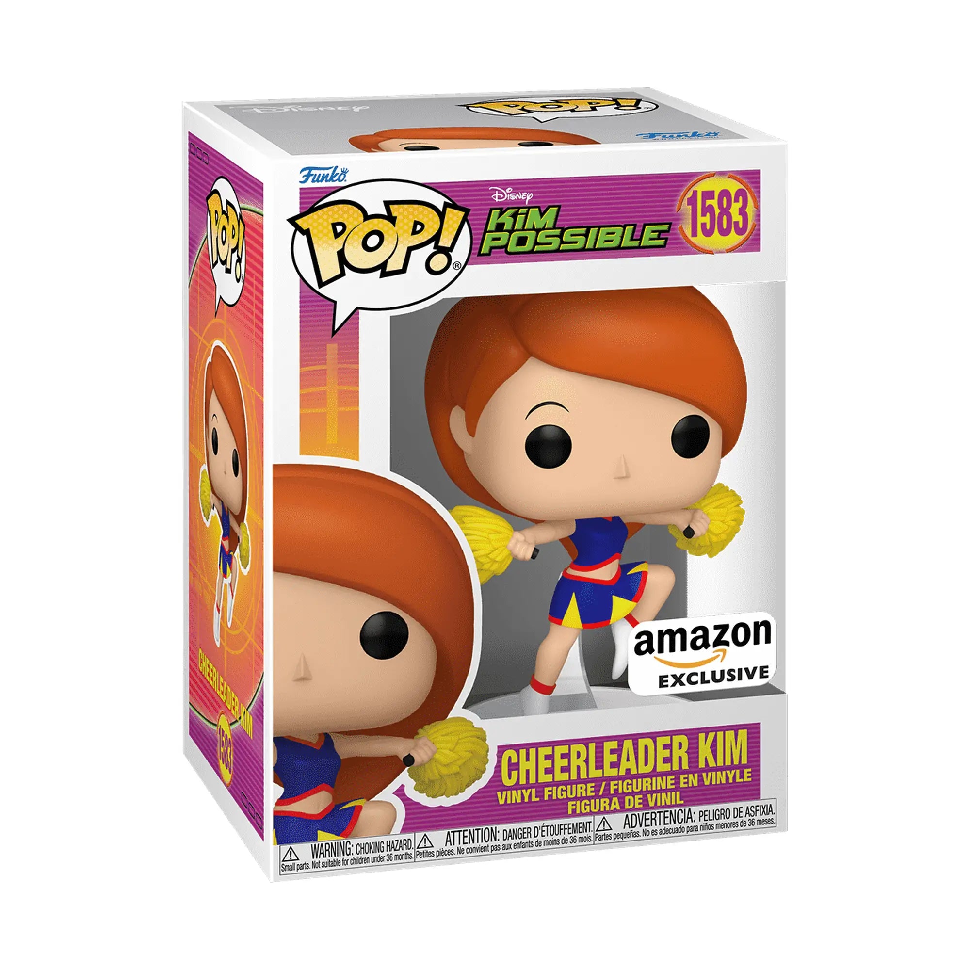 Funko Pop Disney Kim Possible Cheerleader #1583 Exclusivo