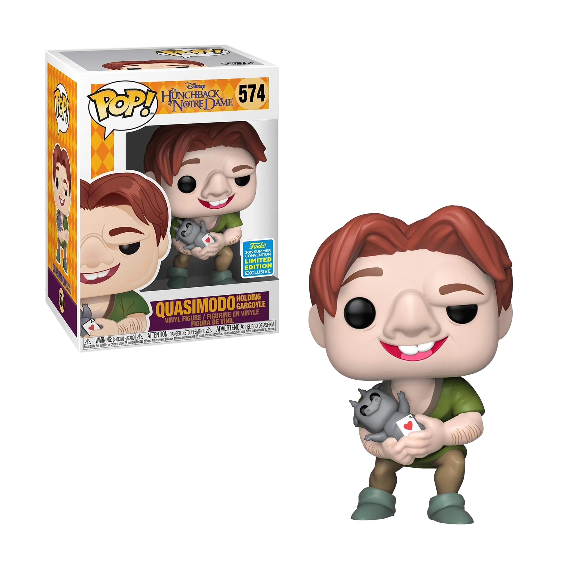 Funko Pop Disney Quasimodo #574 Exclusivo