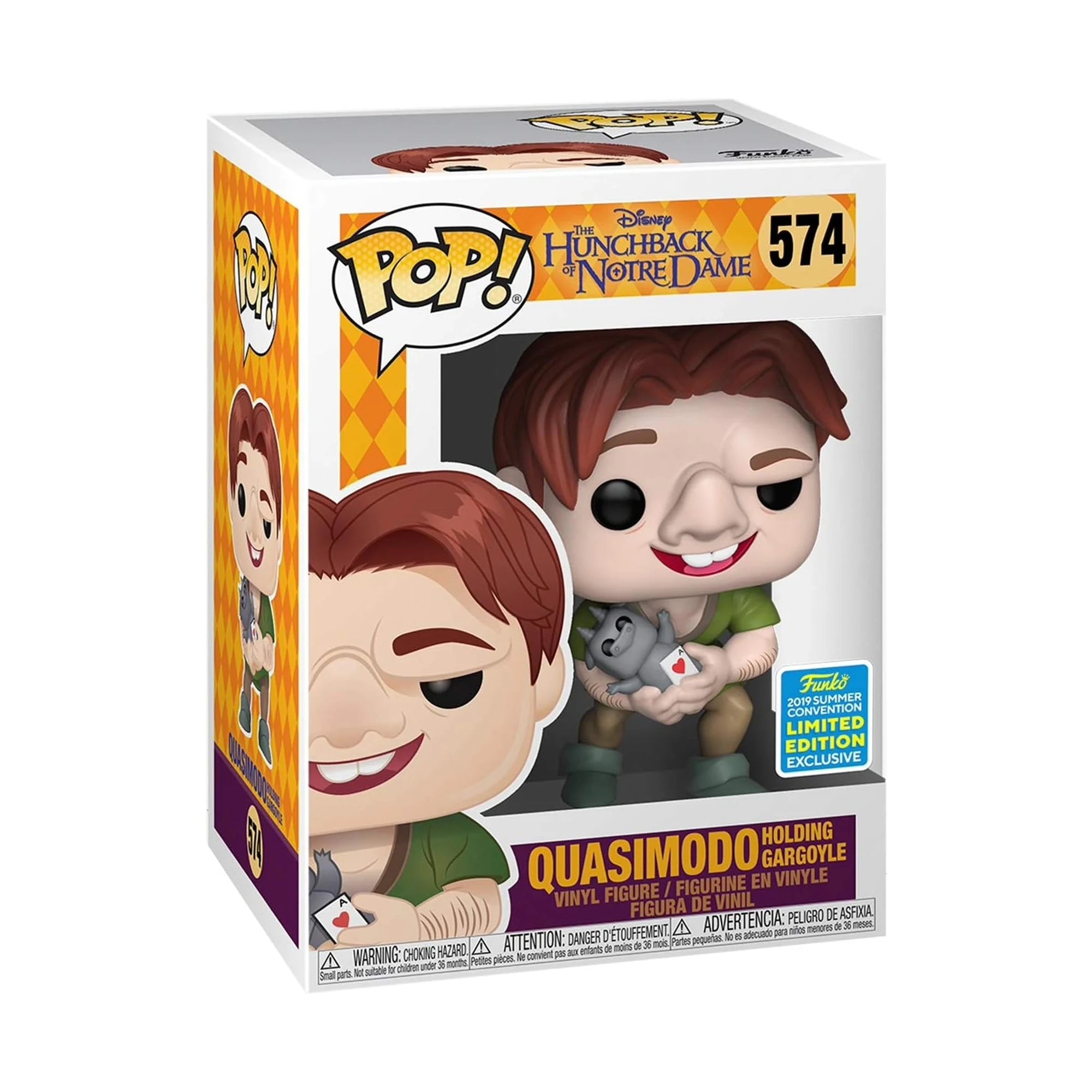 Funko Pop Disney Quasimodo #574 Exclusivo