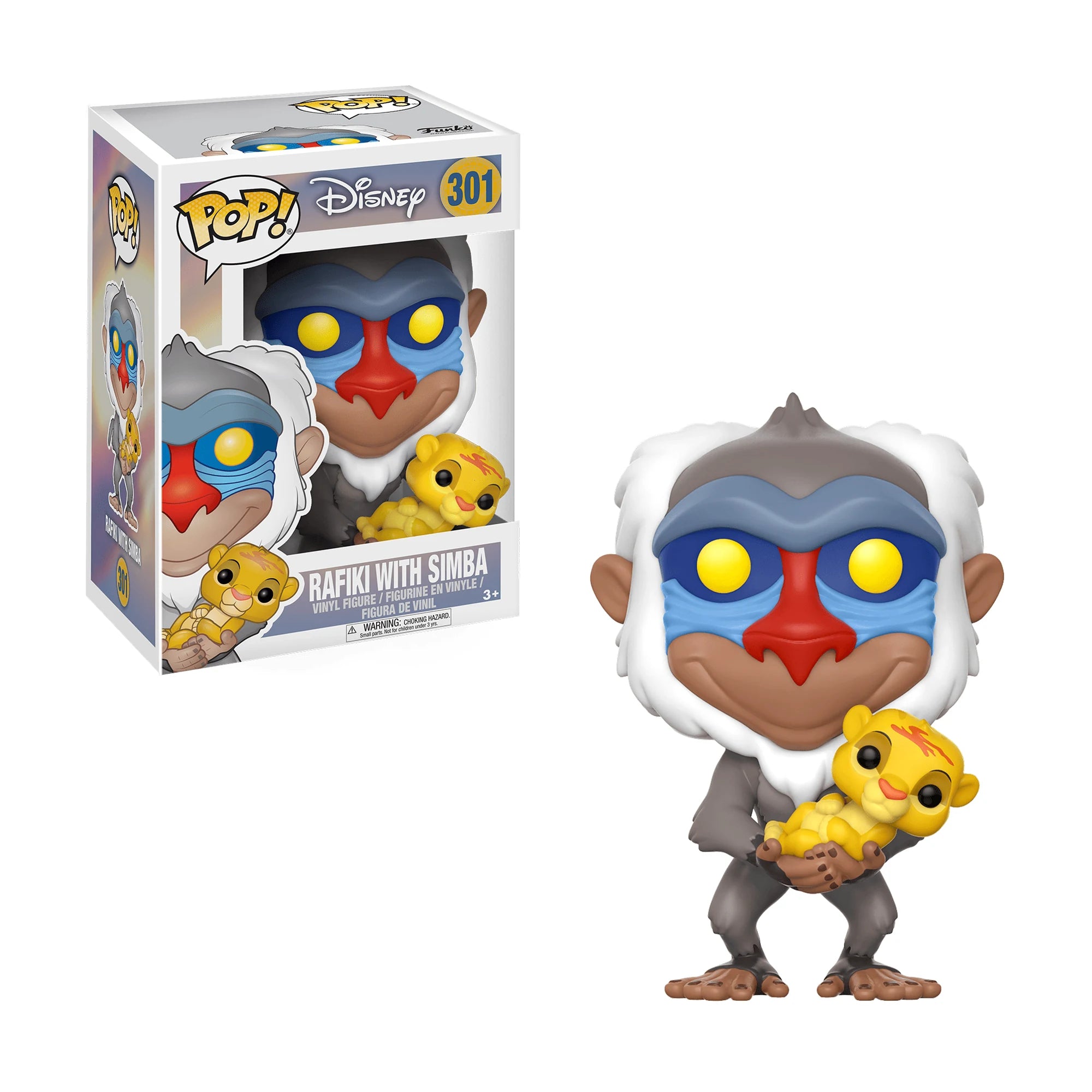 Funko Pop Disney Rafiki with Simba #301