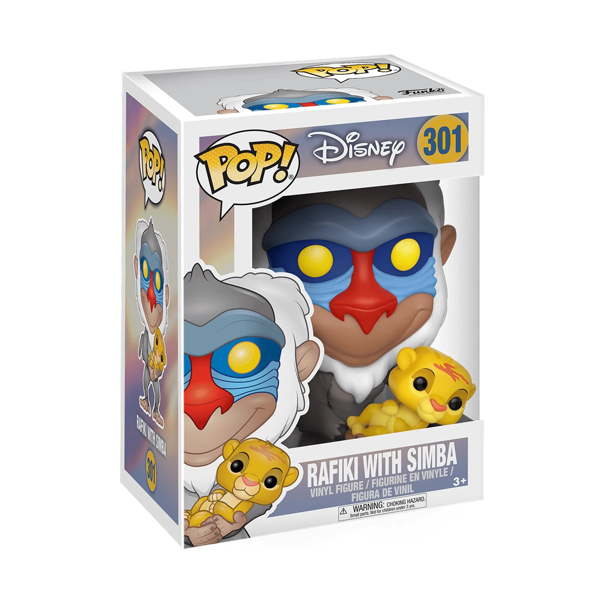 Funko Pop Disney Rafiki with Simba #301
