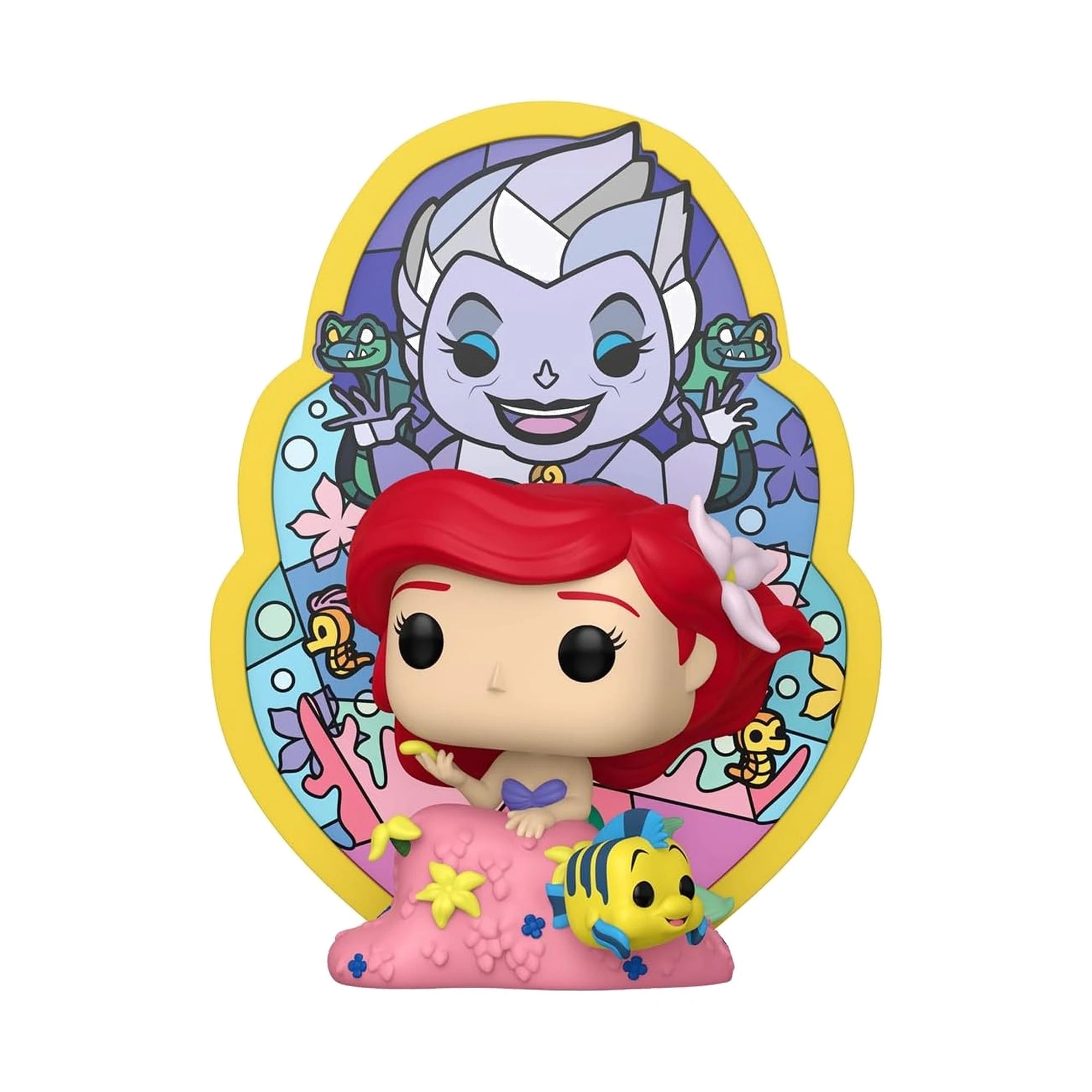 funko-pop-disney-the-little-mermaid-ariel-stained-glass-deluxe-1702-hakoo-box-fuera-de-caja