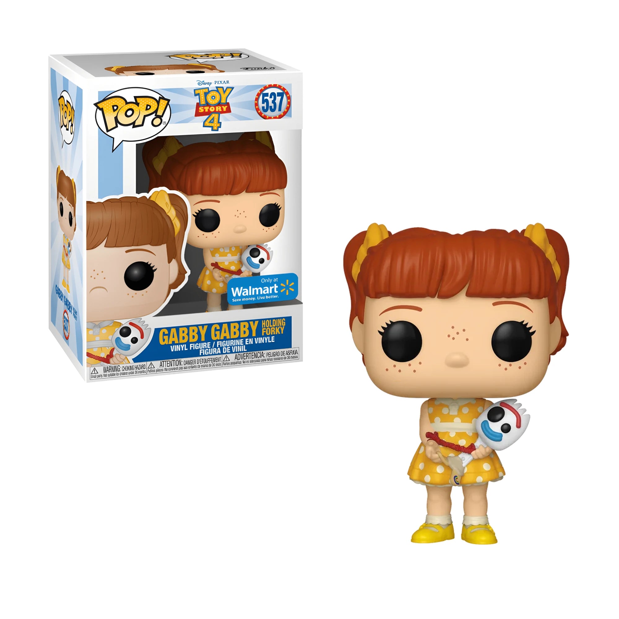Funko Pop Disney Toy Story Gabby Gabby with Forky #537 Exclusivo