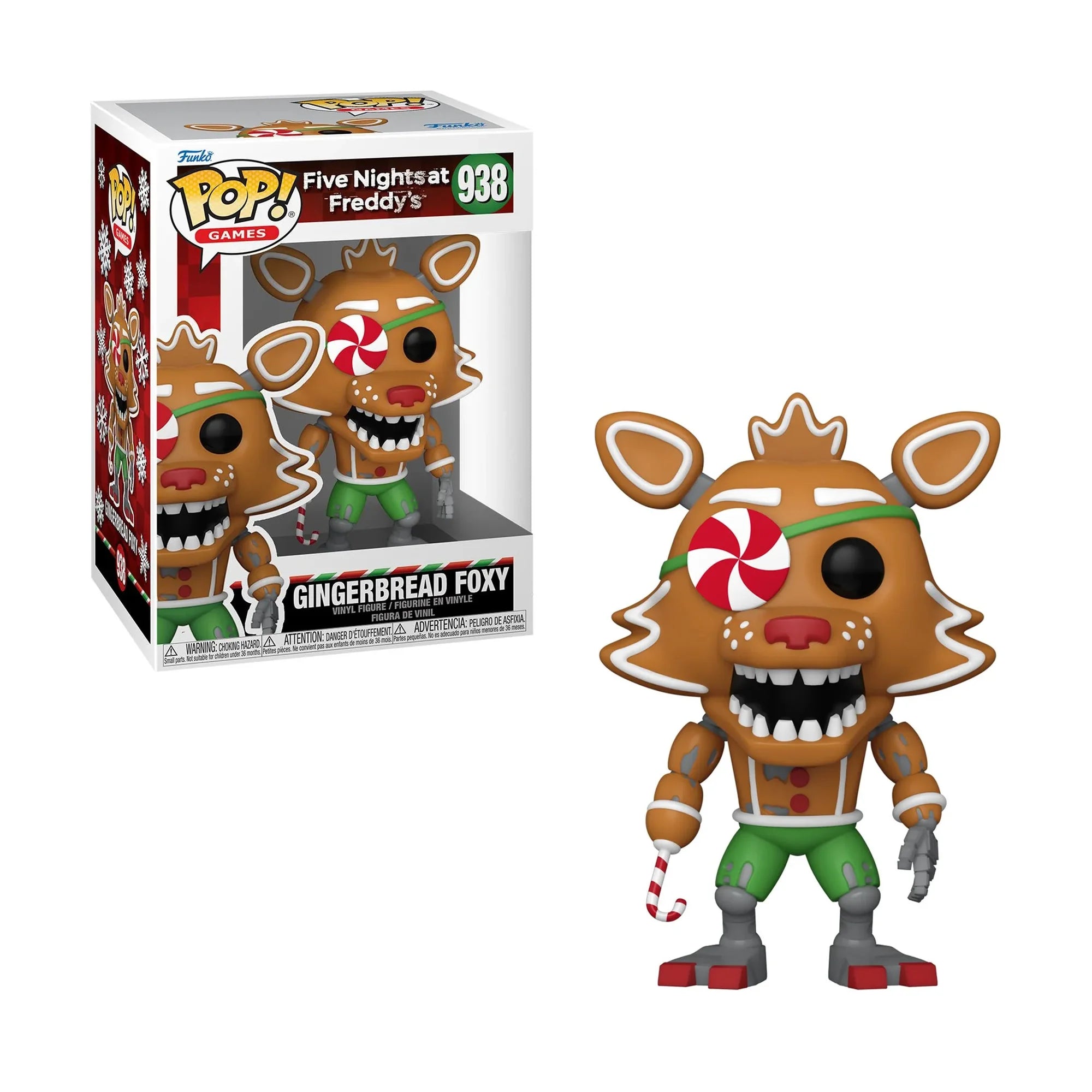 Funko Pop Five Nights at Freddy’s Gingerbread Foxy #938