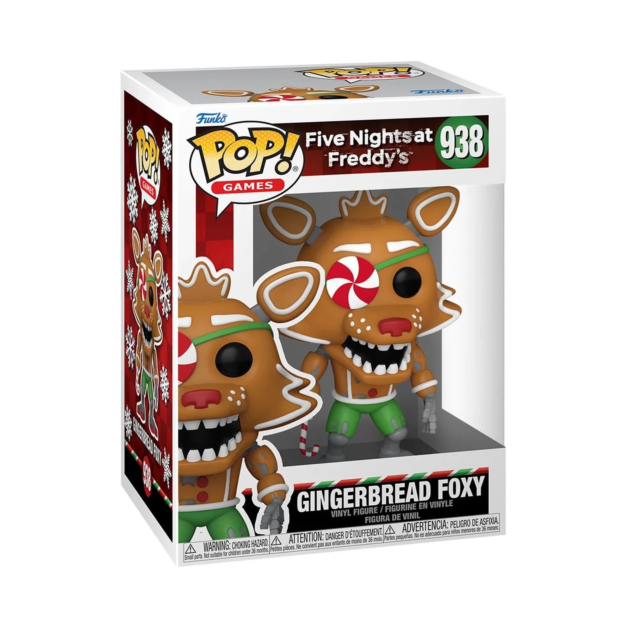 Funko Pop Five Nights at Freddy’s Gingerbread Foxy #938