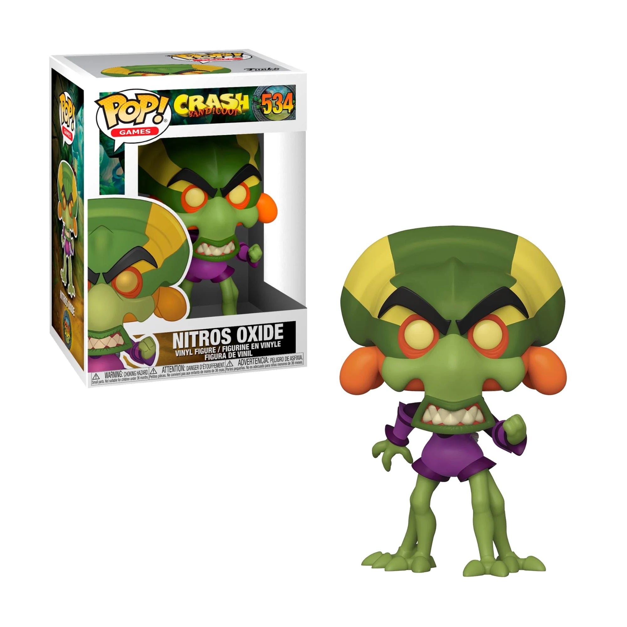 Funko Pop Games Crash Bandicoot Nitros Oxide #534
