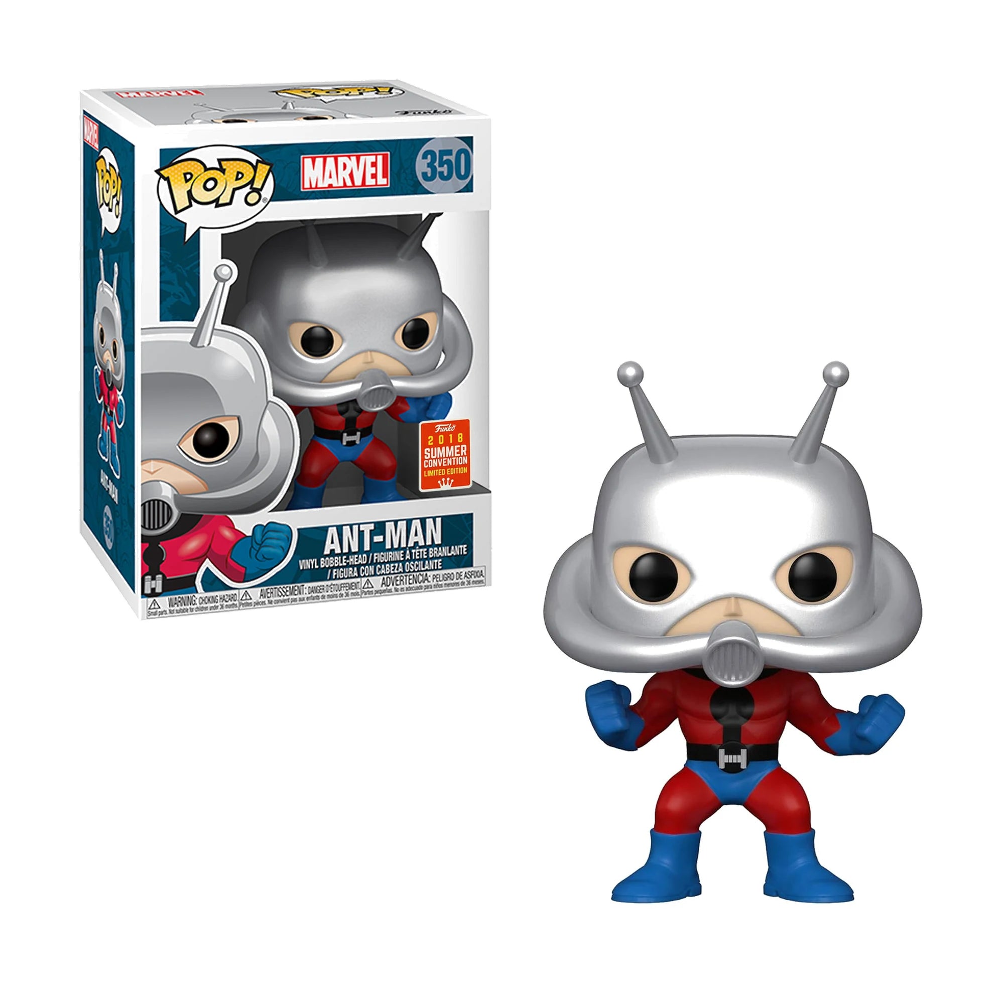Funko Pop Marvel Ant Man SDCC 2018 Exclusivo #350