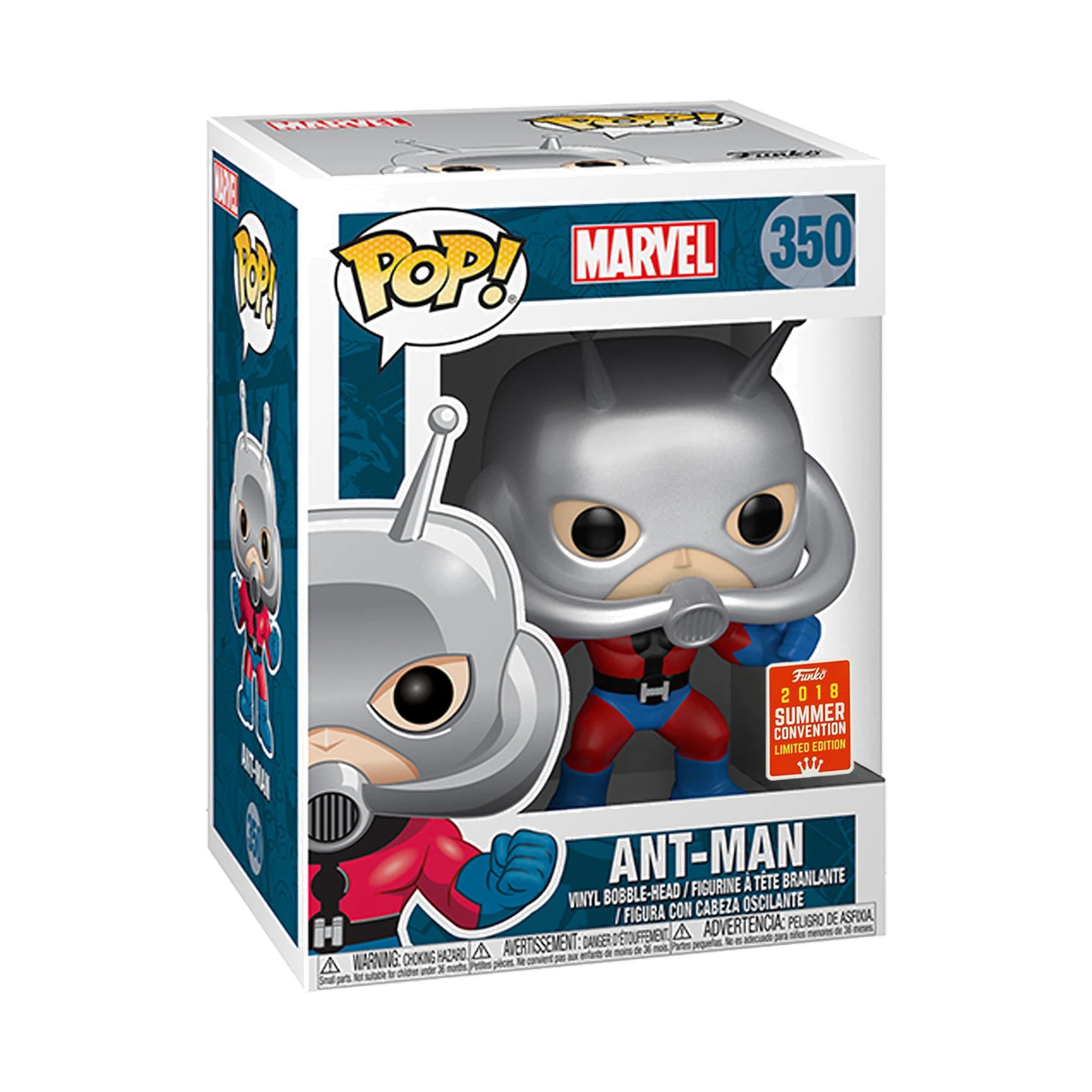 Funko Pop Marvel Ant Man SDCC 2018 Exclusivo #350
