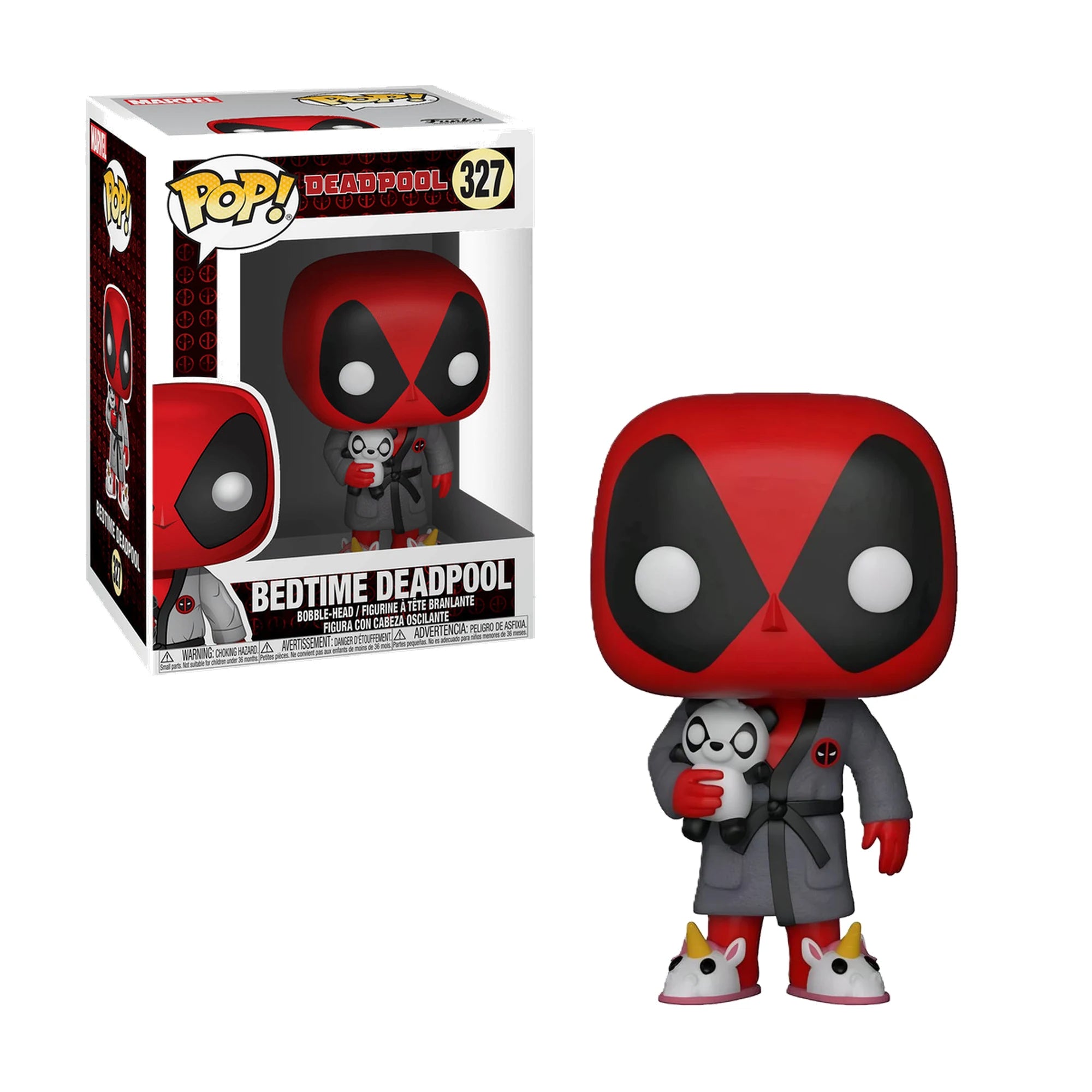 Funko Pop Marvel Deadpool Bedtime in Robe #327