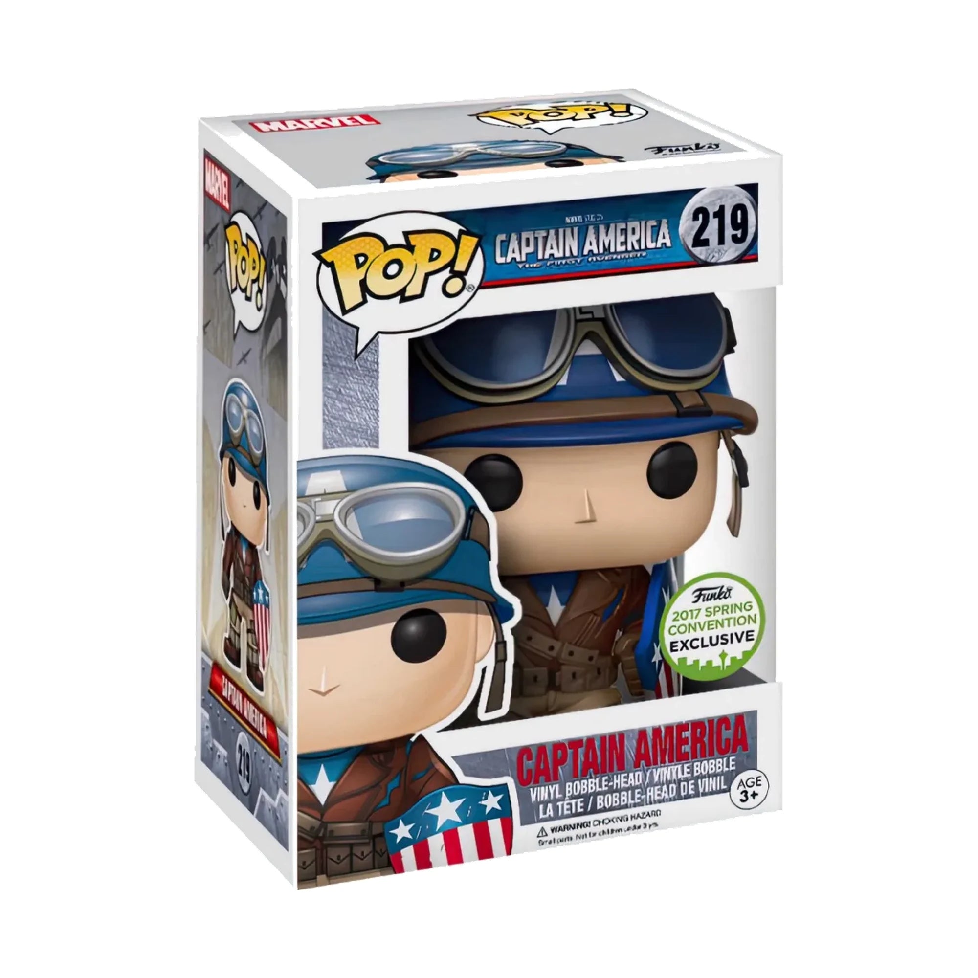 Funko Pop Marvel Captain America #219