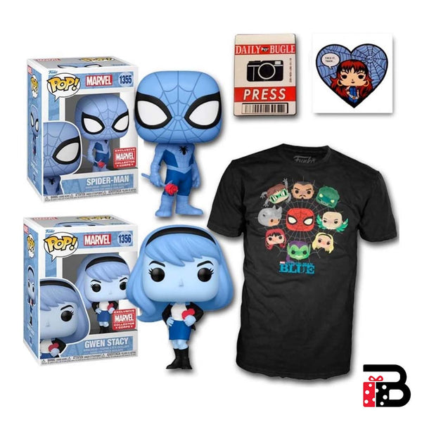 Funko Pop Collector Spider-Man Blue San Valentine