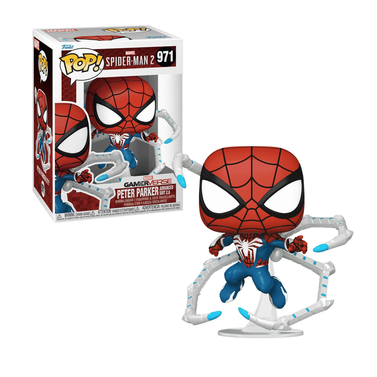 funko-pop-marvel-gamerverse-peter-parker-advanced-suit-2-0-971-caja-y-figura-hakoo-box-2000.webp