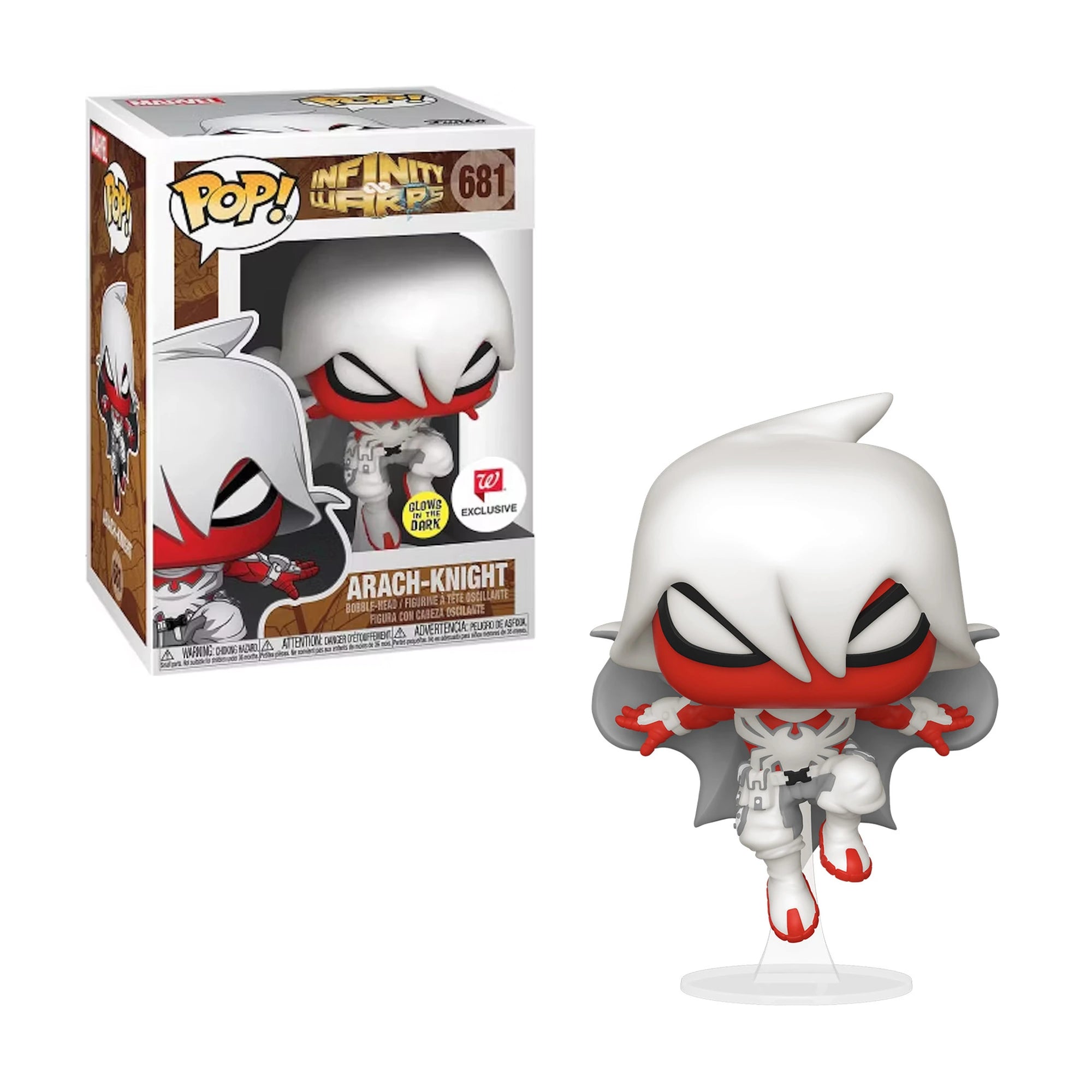 Funko Pop Marvel Arach Knight #681 Exclusivo