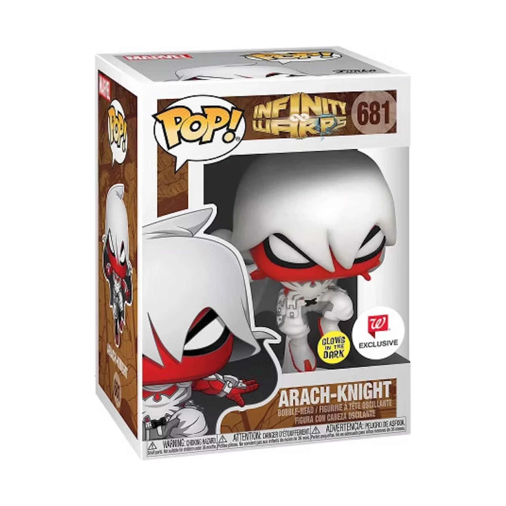 Funko Pop Marvel Arach Knight #681 Exclusivo