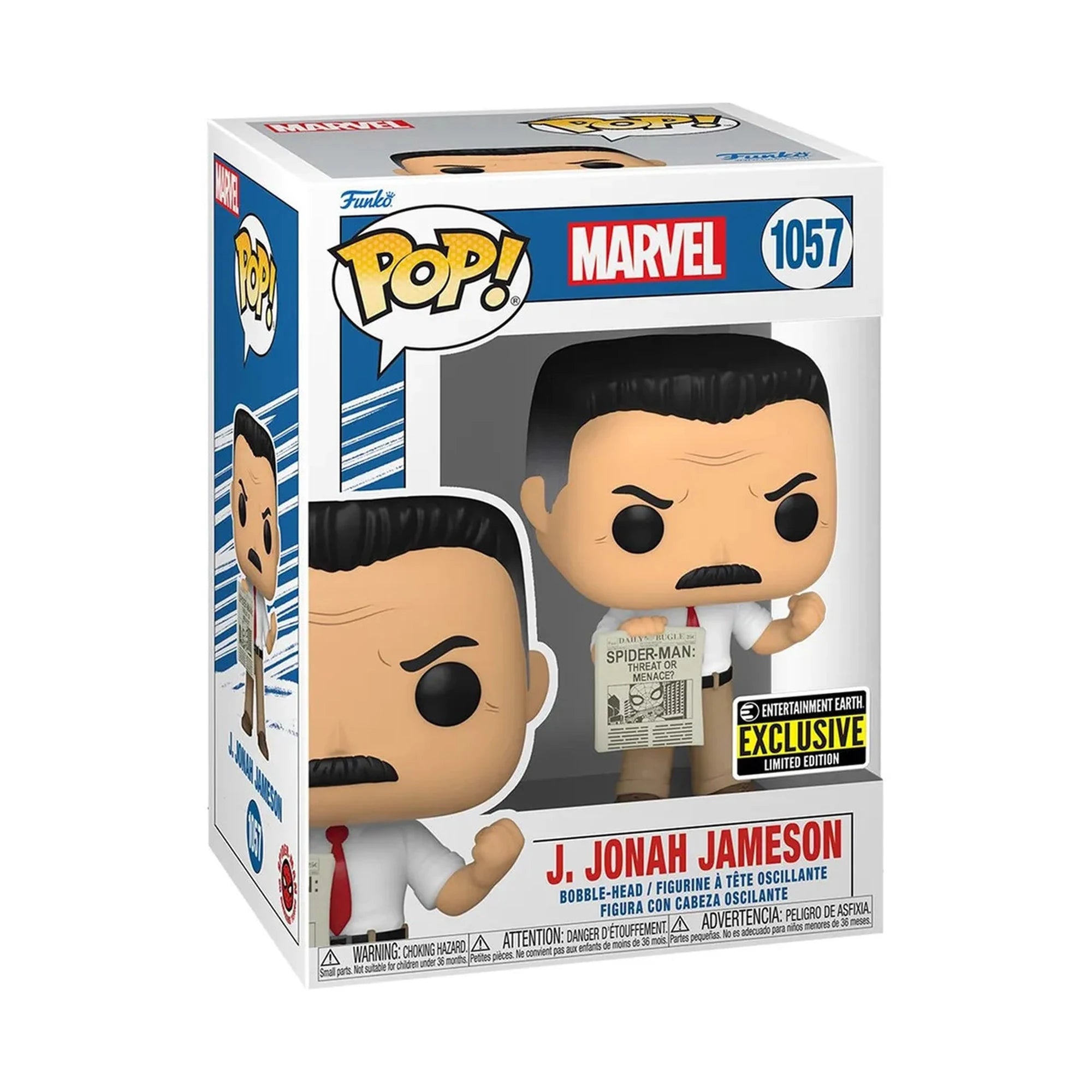 Funko Pop Marvel J. Jonah Jameson #1057 Exclusivo