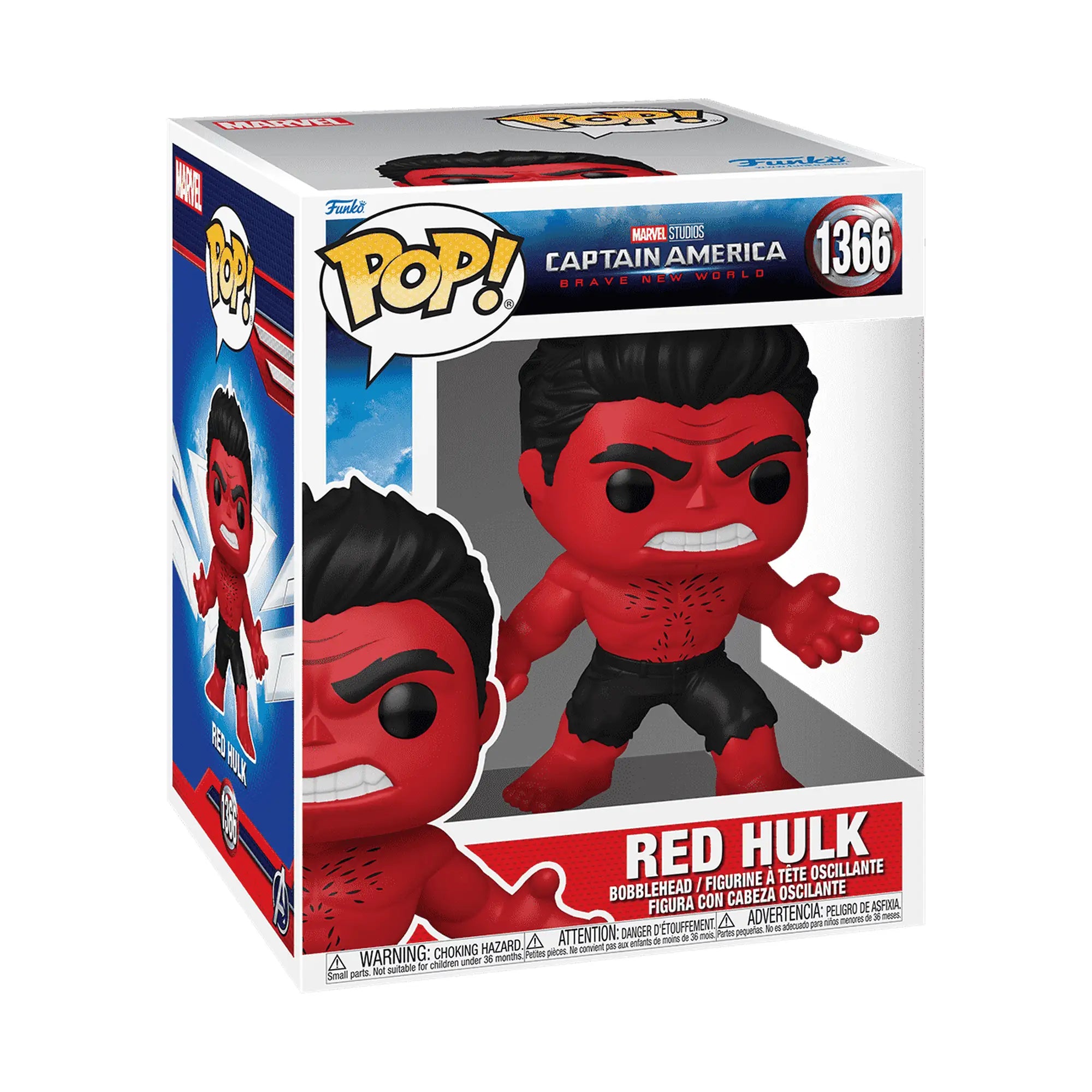 Funko Pop Marvel Red Hulk #1366