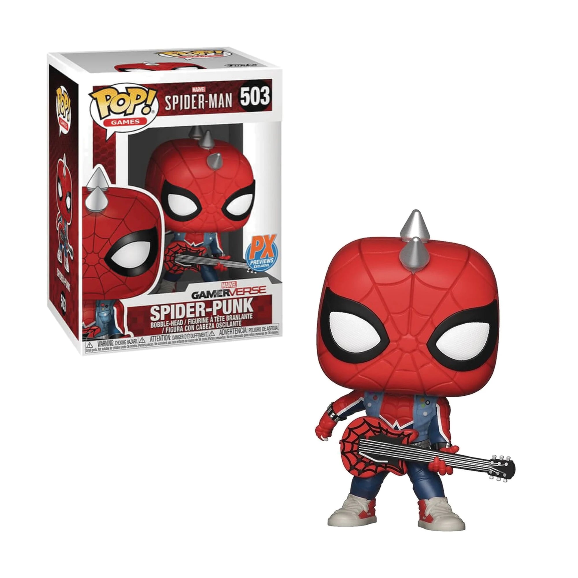 Funko Pop Marvel Spider-Punk #503 Exclusivo