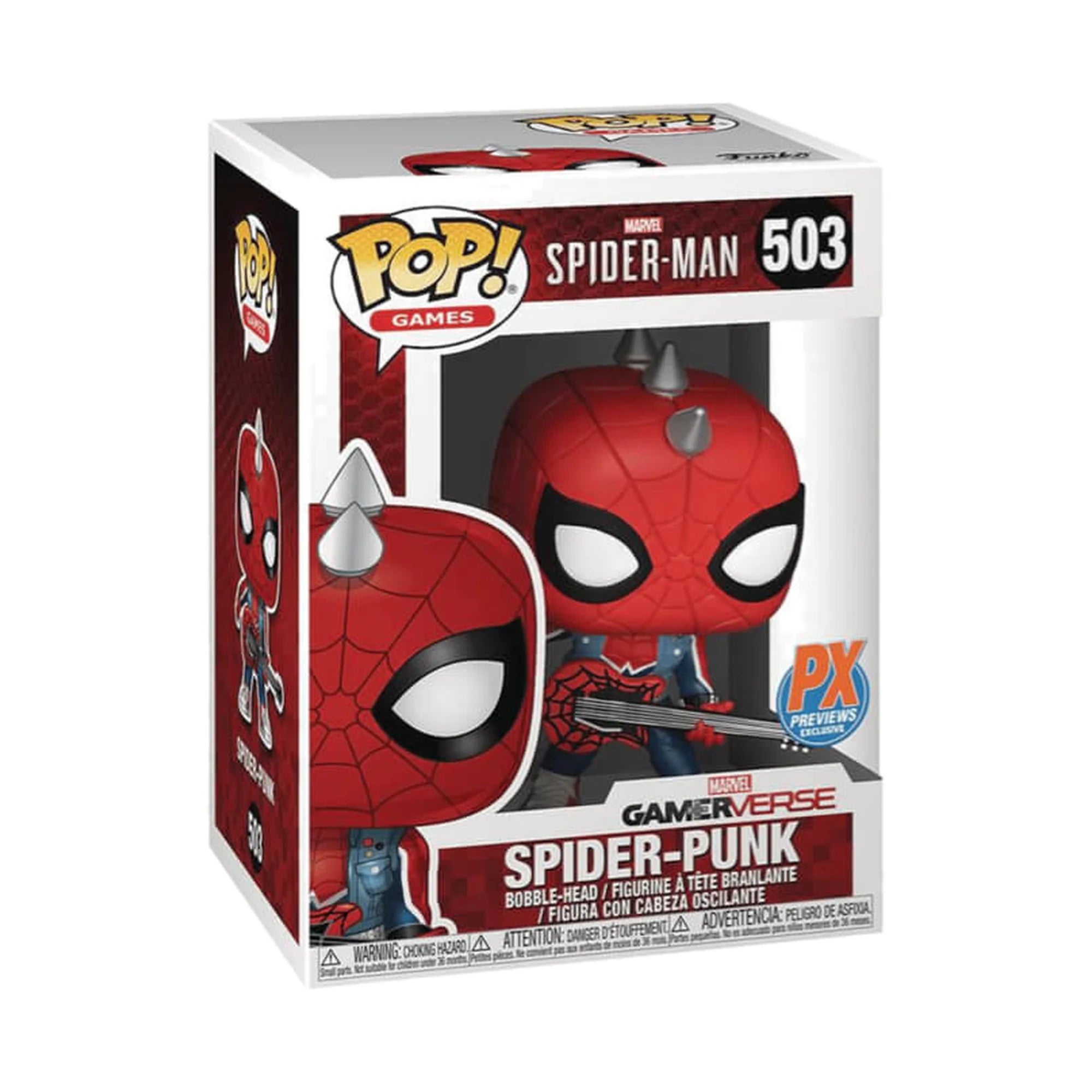 Funko Pop Marvel Spider-Punk #503 Exclusivo