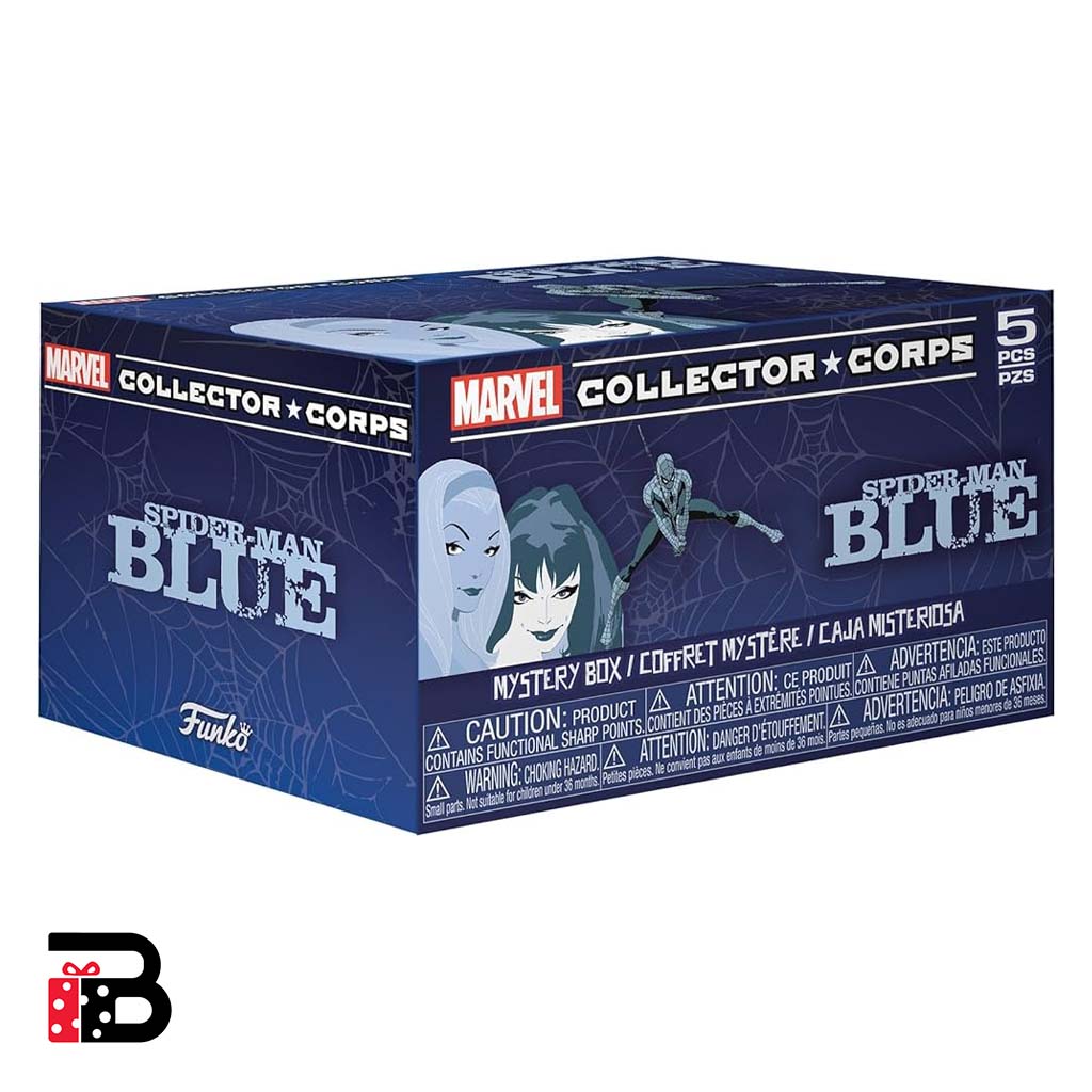 Funko Pop Marvel Spider-Man Blue San Valentine - En caja original exclusivo de amazon - Vinyl collectible figure
