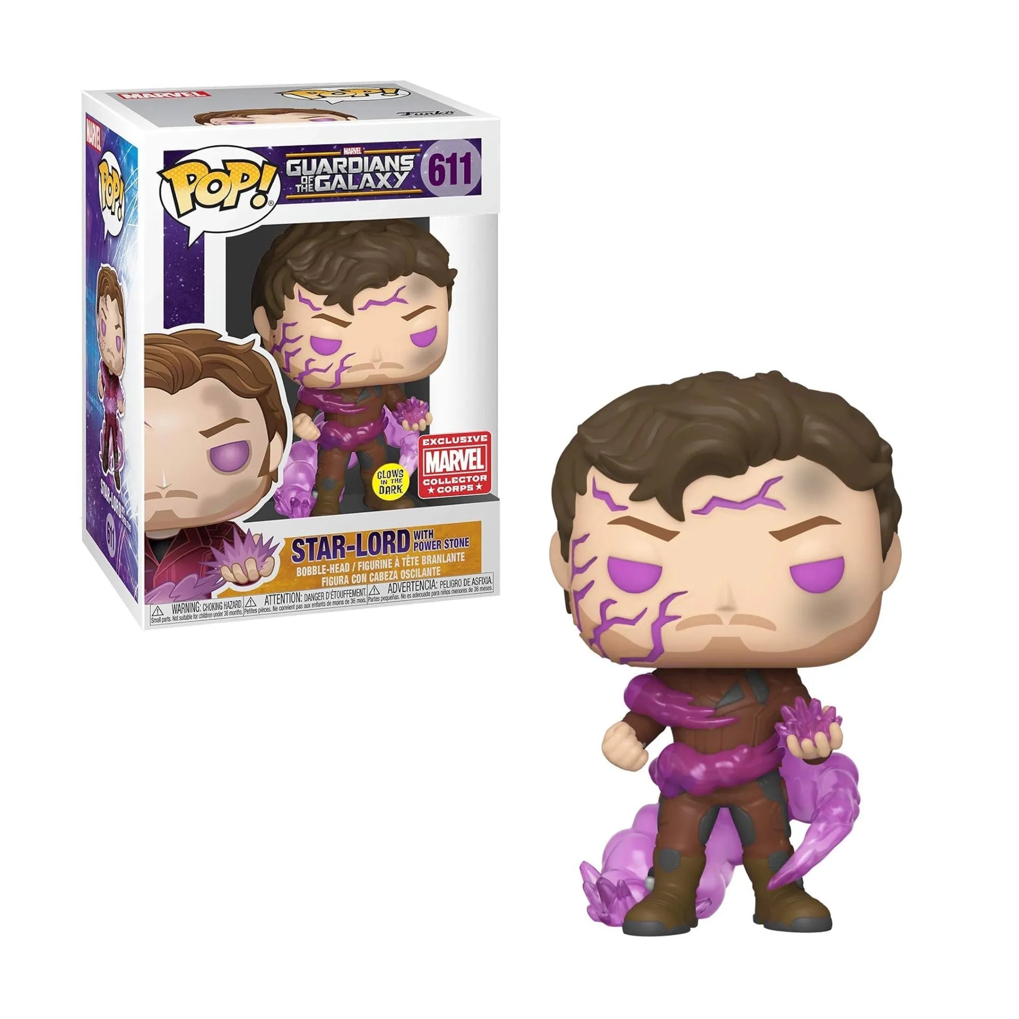 Funko Pop Marvel Star-Lord #611 Exclusivo
