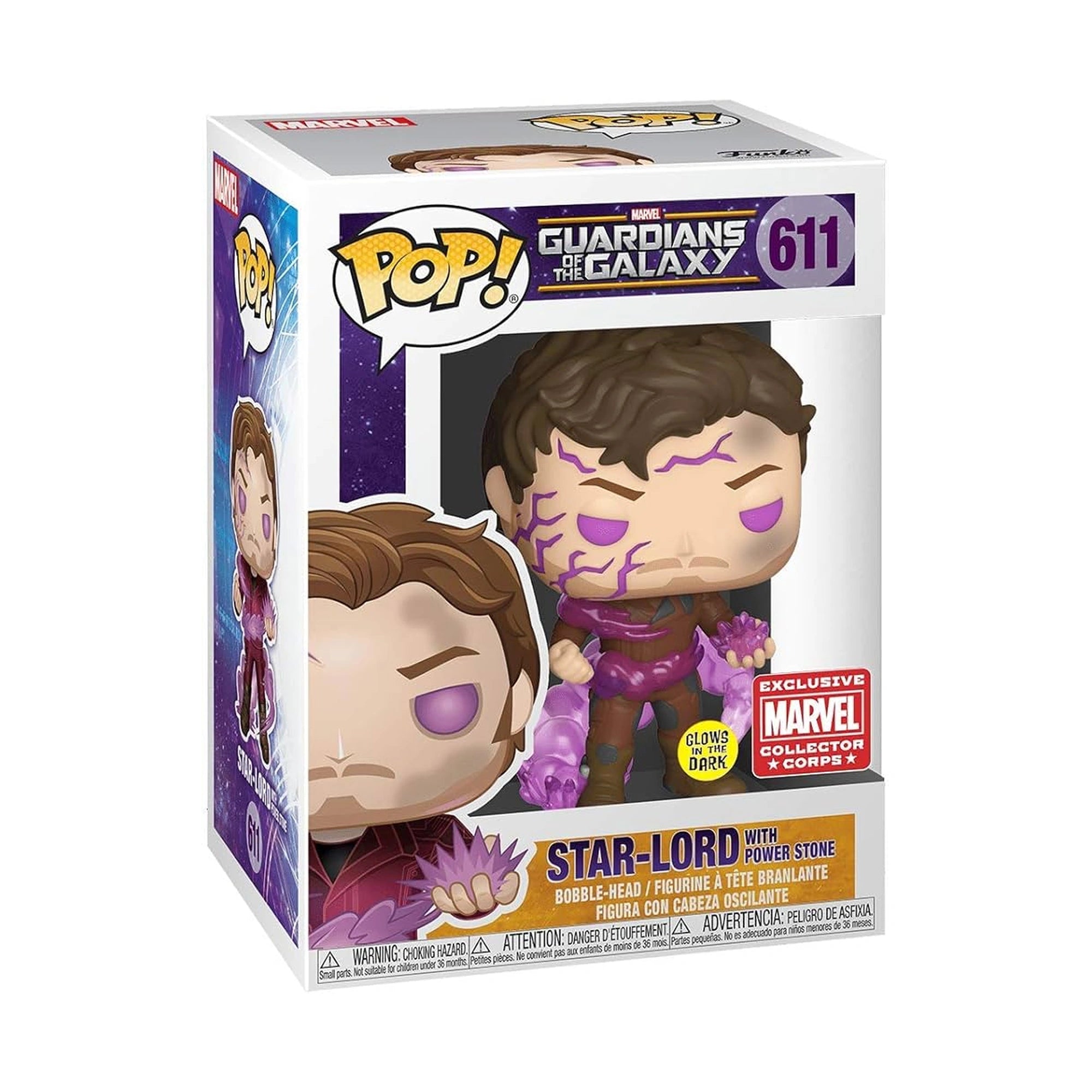 Funko Pop Marvel Star-Lord #611 Exclusivo