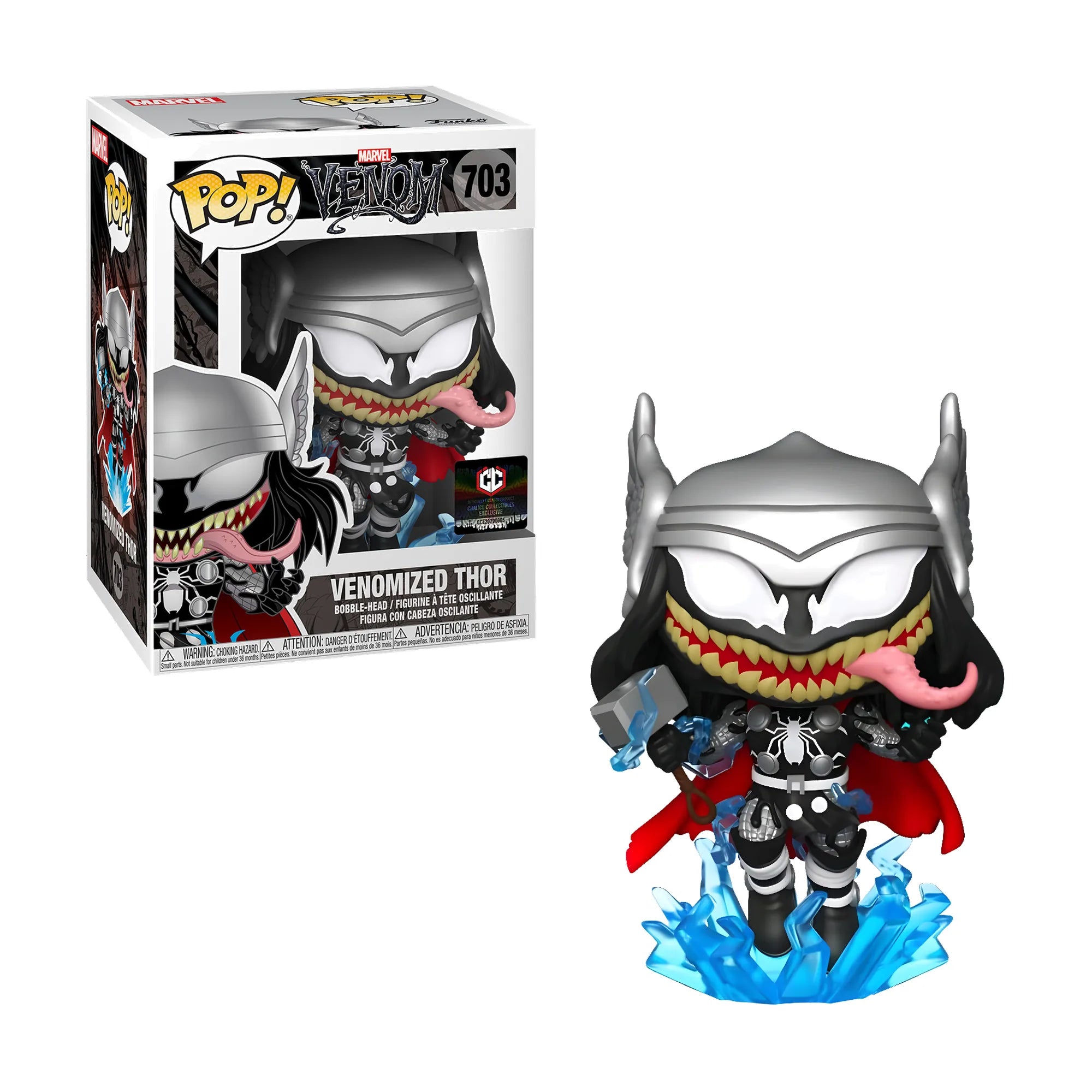 Funko Pop Marvel Venomized Thor #703 Exclusive