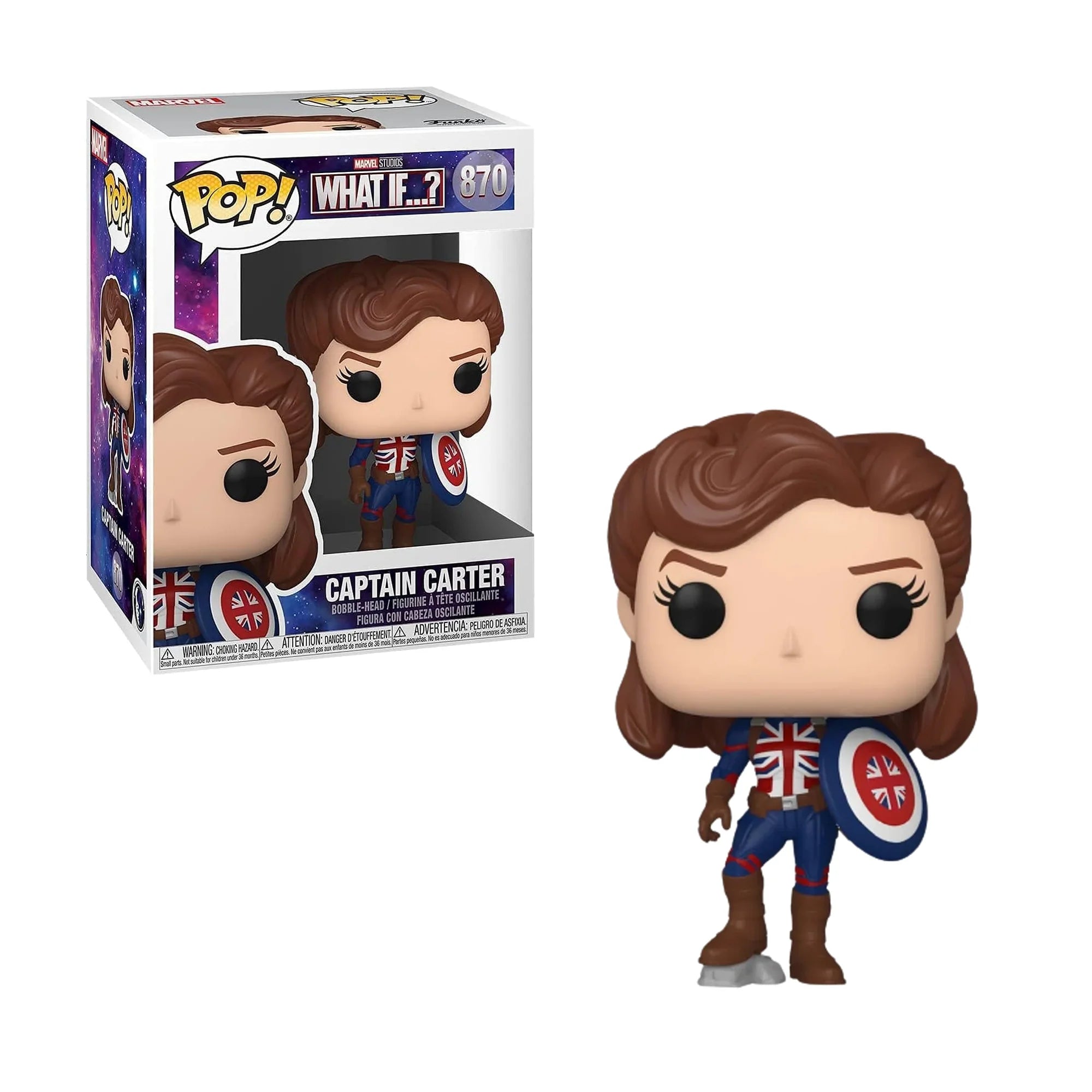 Funko Pop Marvel What If Captain Carter #870
