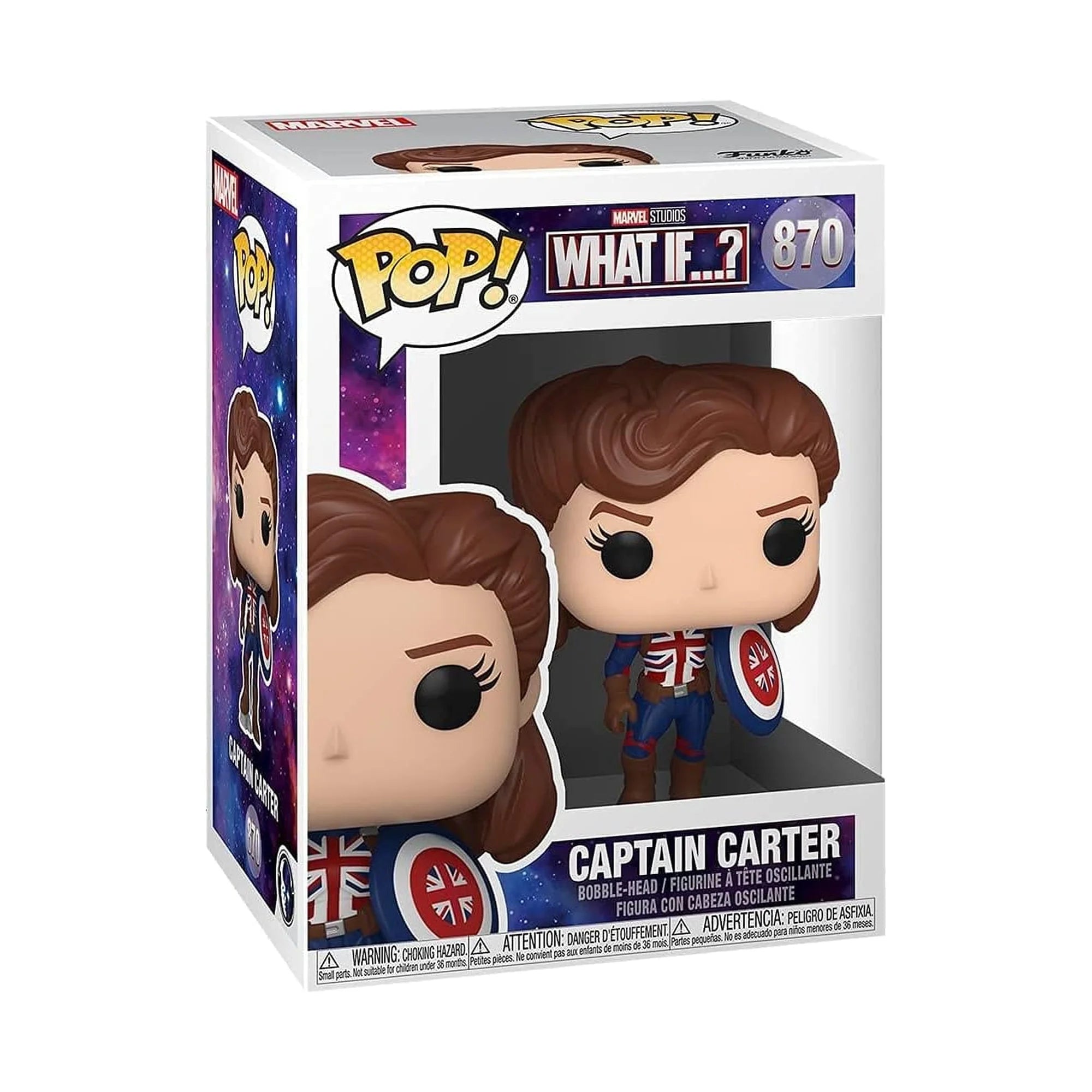 Funko Pop Marvel What If Captain Carter #870
