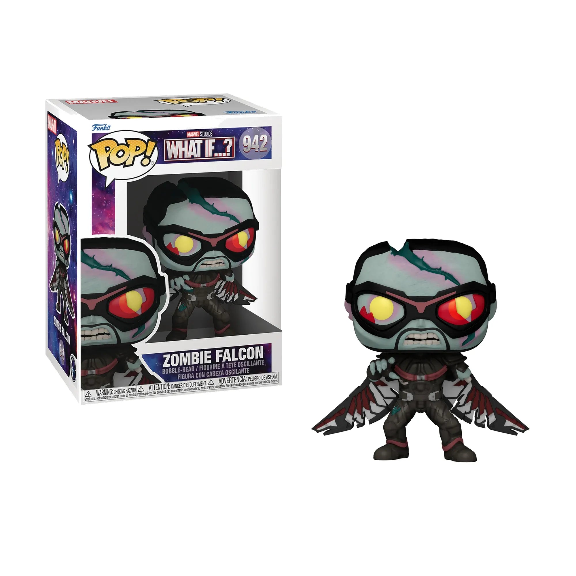 Funko Pop Marvel Zombie Falcon #942
