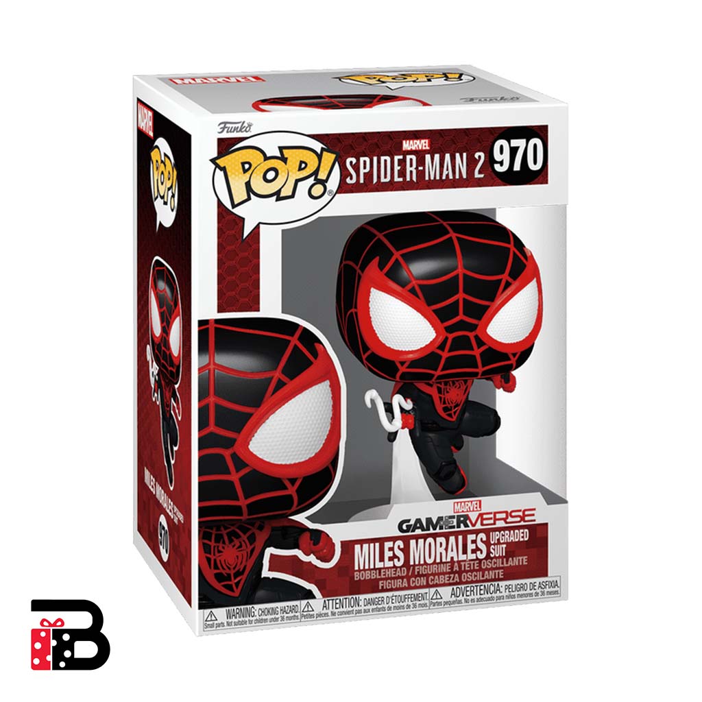 Funko Pop Miles Morales 970 - En caja original de Marvel - Figura de colección Spider-Man
