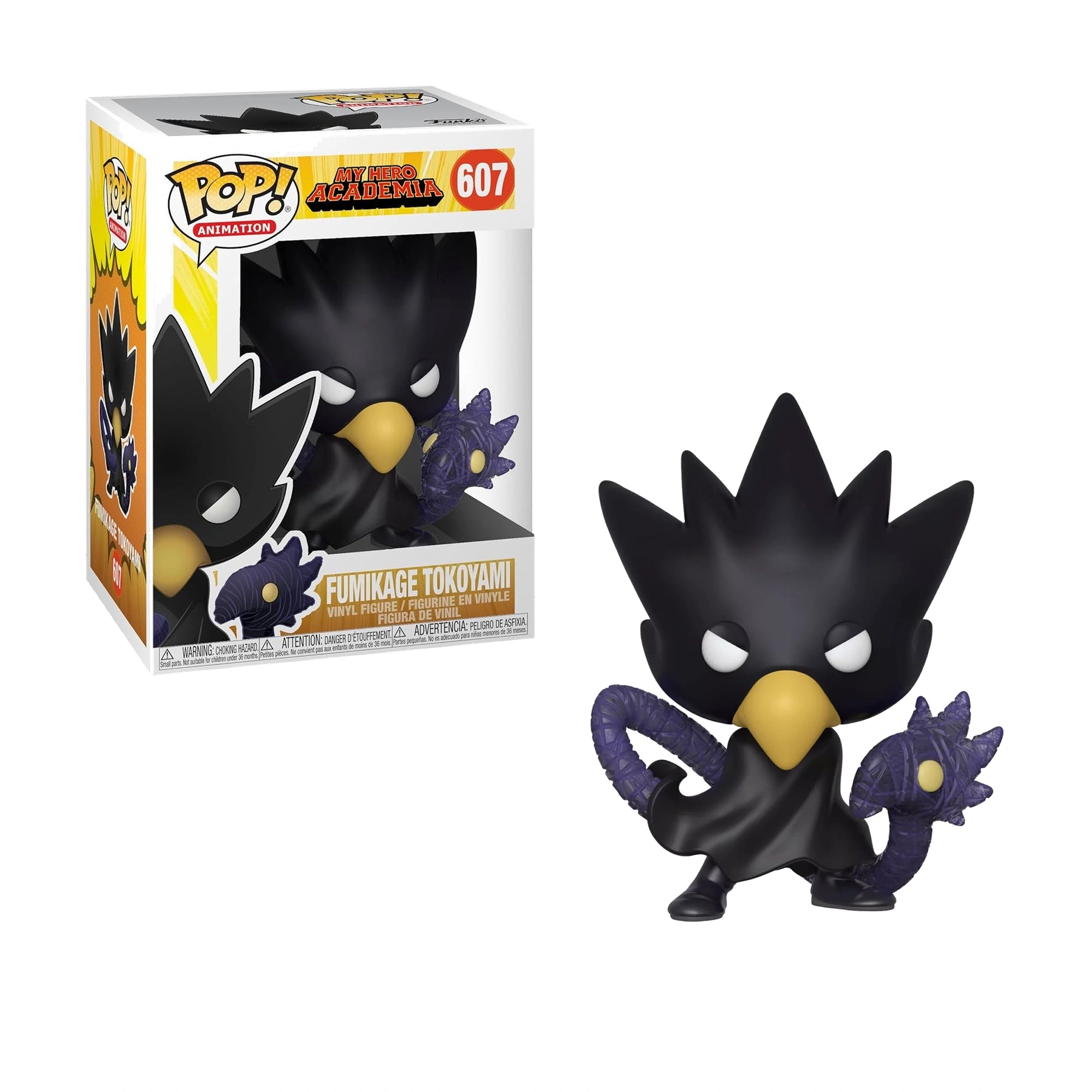 Funko Pop Boku no Hero Fumikage Tokoyami #607