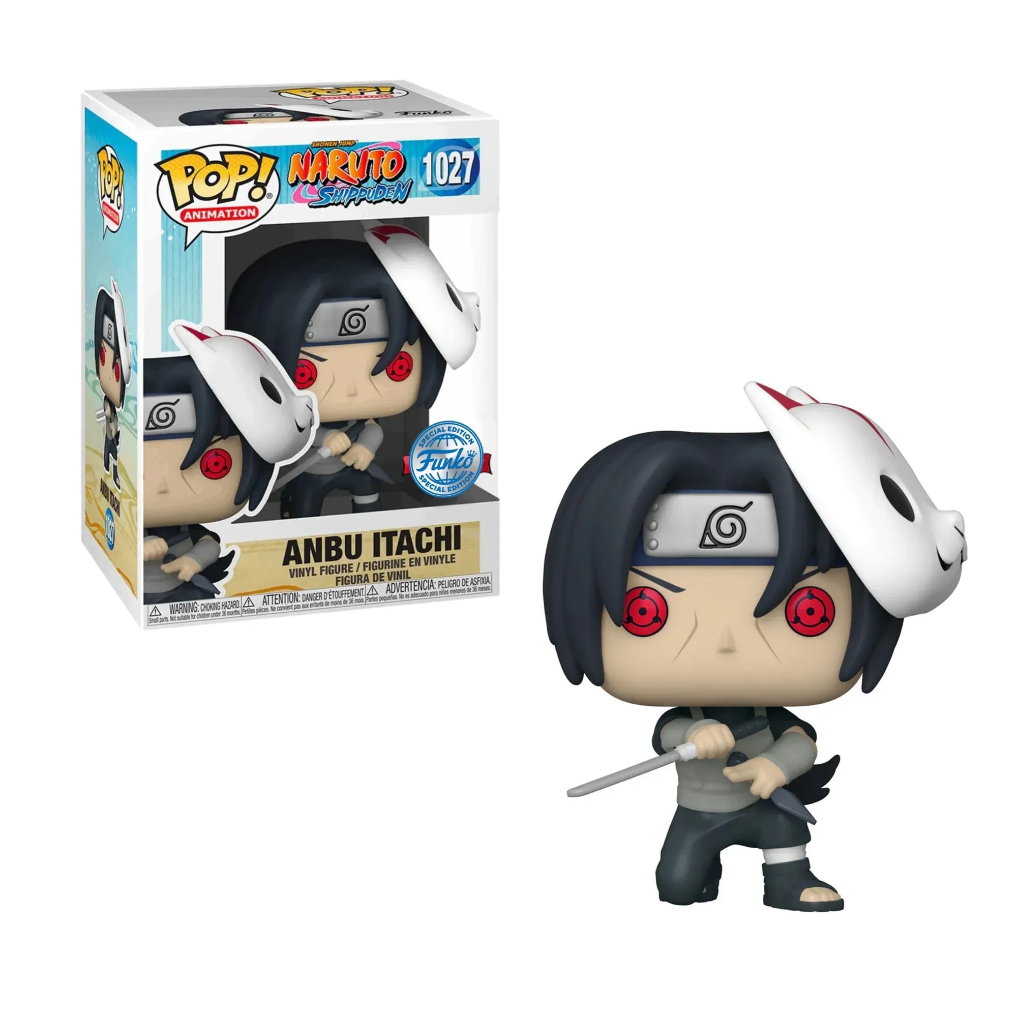 Funko Pop Naruto Shippuden Anbu Itachi #1027 Exclusivo