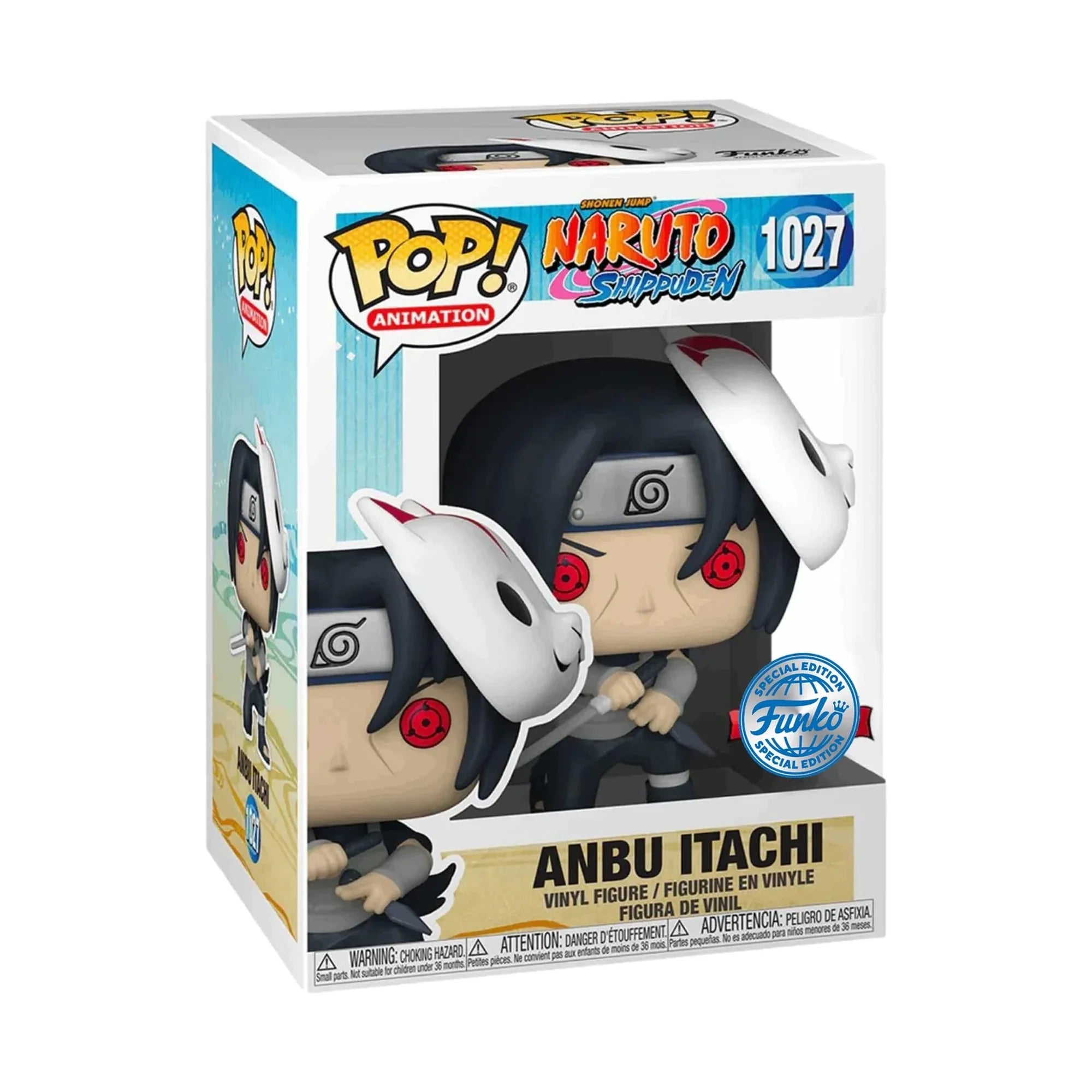 Funko Pop Naruto Shippuden Anbu Itachi #1027 Exclusivo