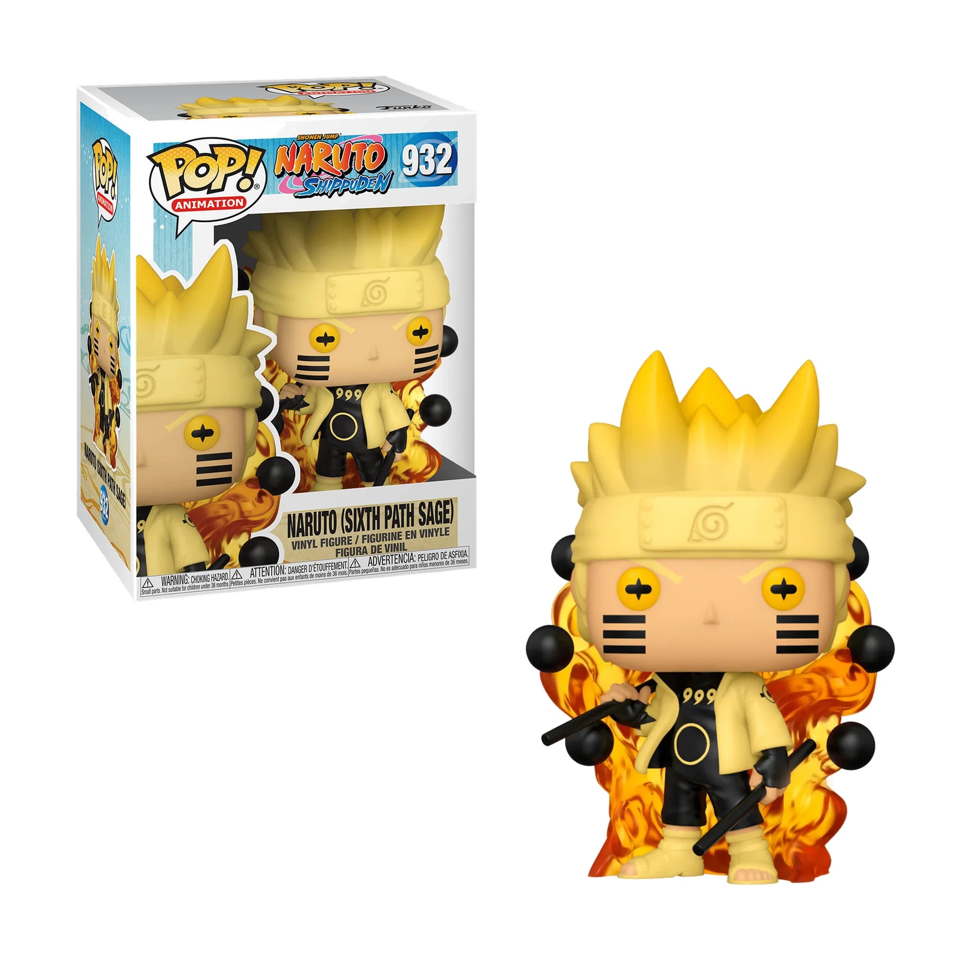 Funko Pop Naruto Shippuden Naruto Sixth Path Sage #932