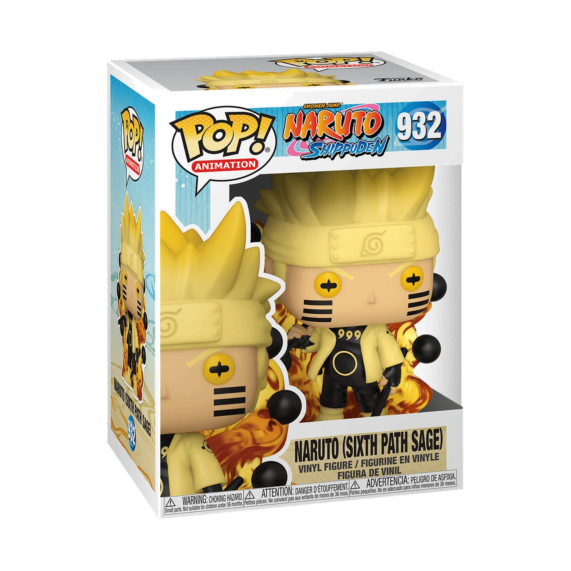 Funko Pop Naruto Shippuden Naruto Sixth Path Sage #932